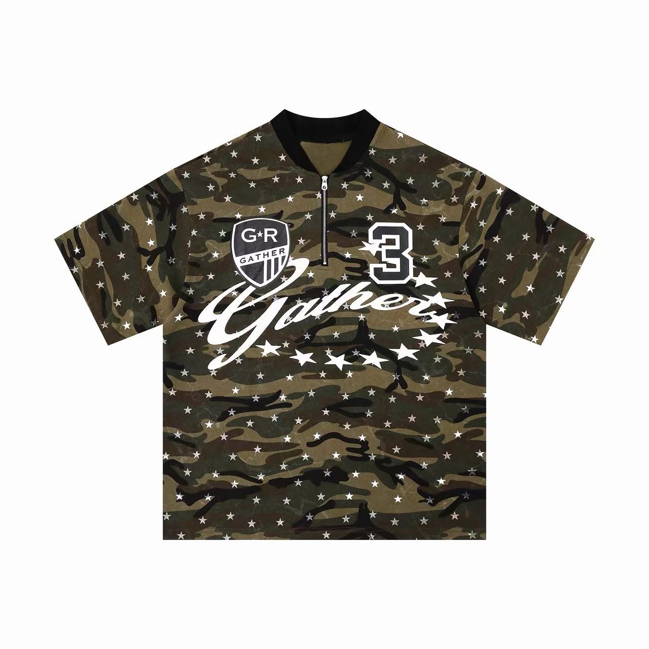 Omirad Camo Star Graphic Polo