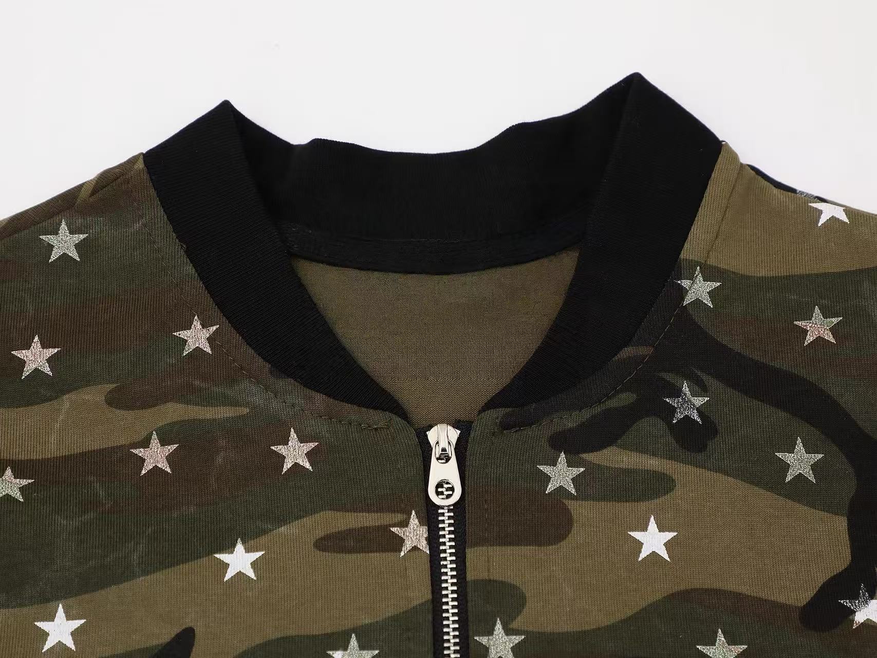 Omirad Camo Star Graphic Polo