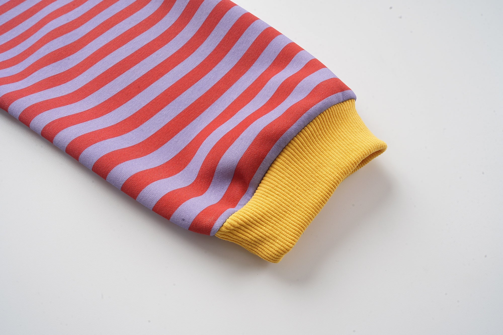 Omirad Striped Zip-Up Hoodie