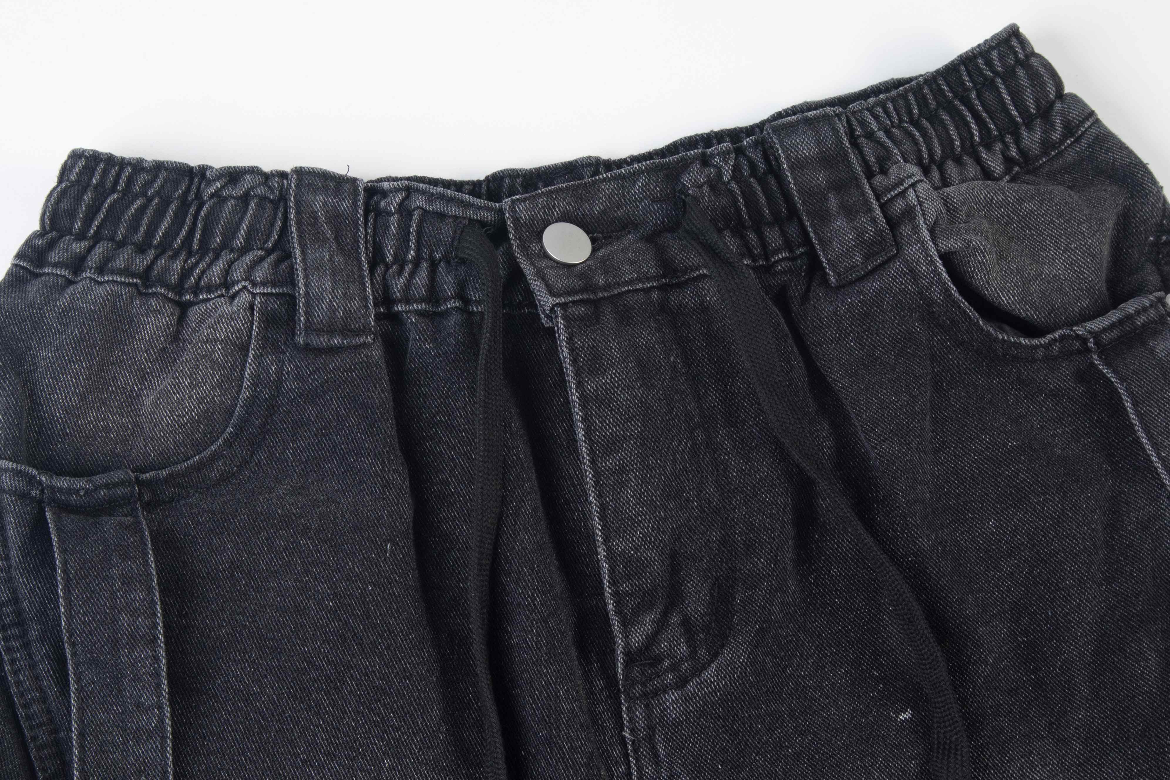 Omirad Multi-Pocket Baggy Denim Jeans