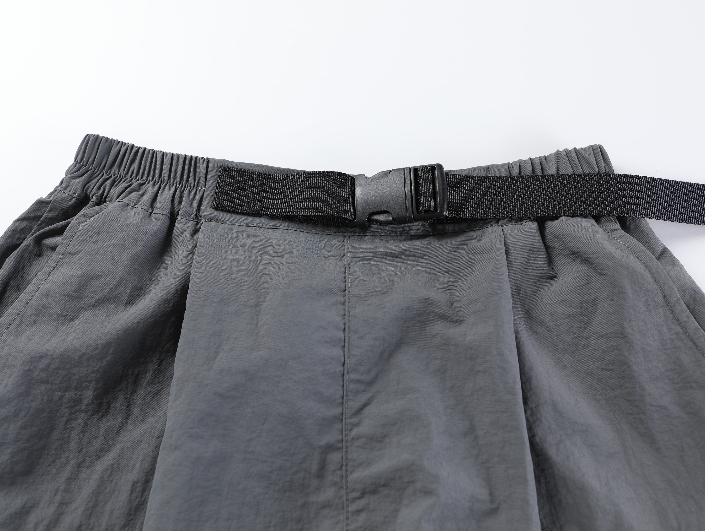 Omirad Draped Wide-Leg Shorts