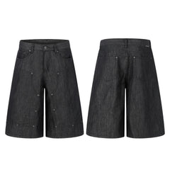 Omirad Raw Denim Baggy Shorts