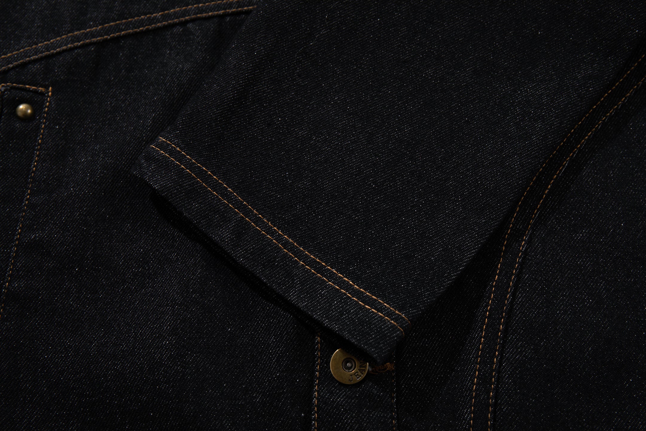 Omirad Curved Seam Denim Jacket