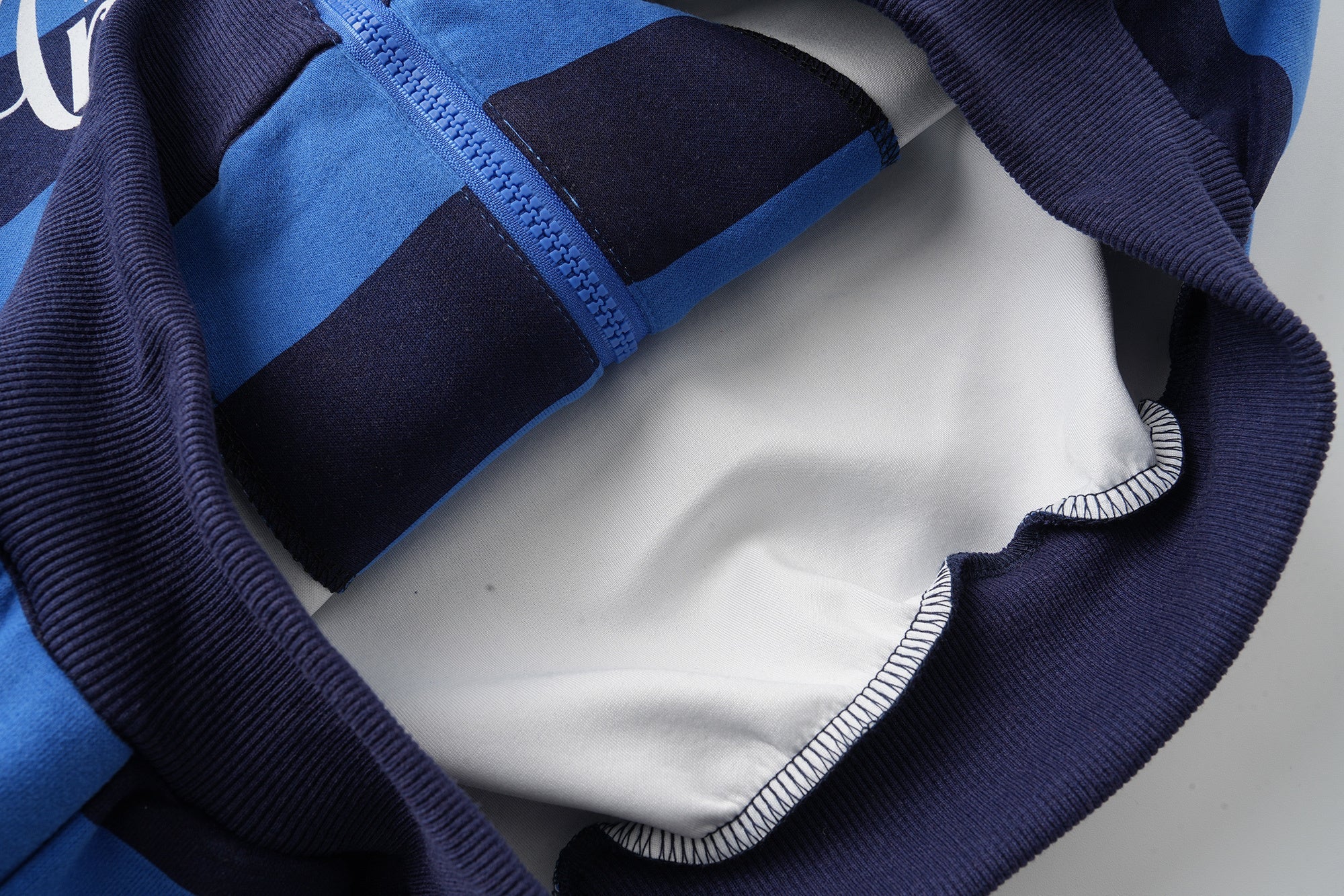 Omirad Striped Zip Hoodie