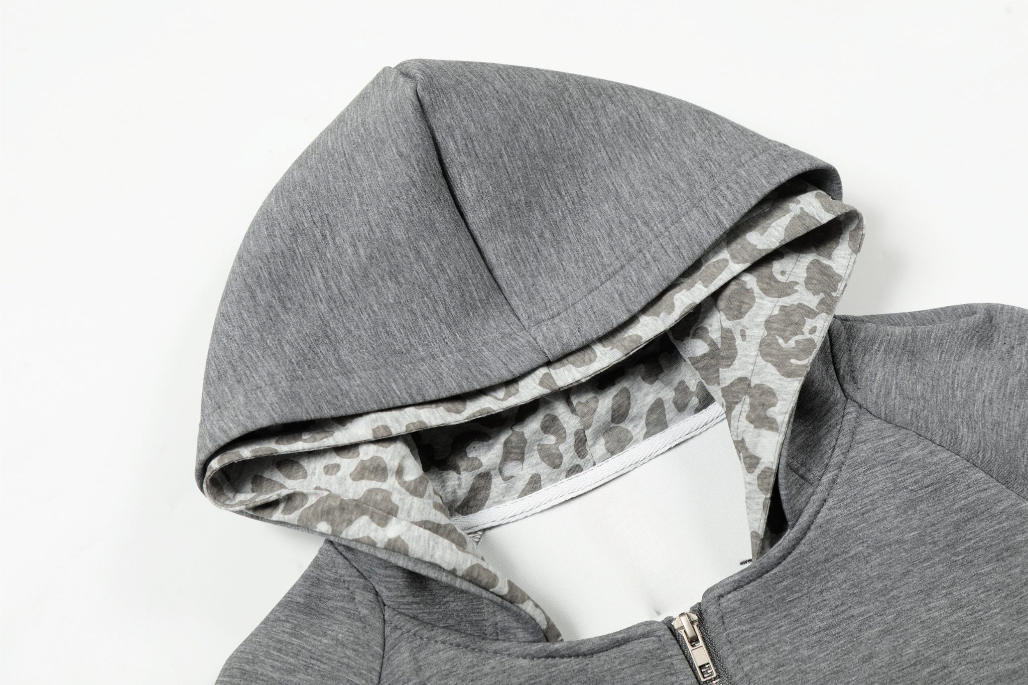 Omirad Layered Zip-Up Hoodie