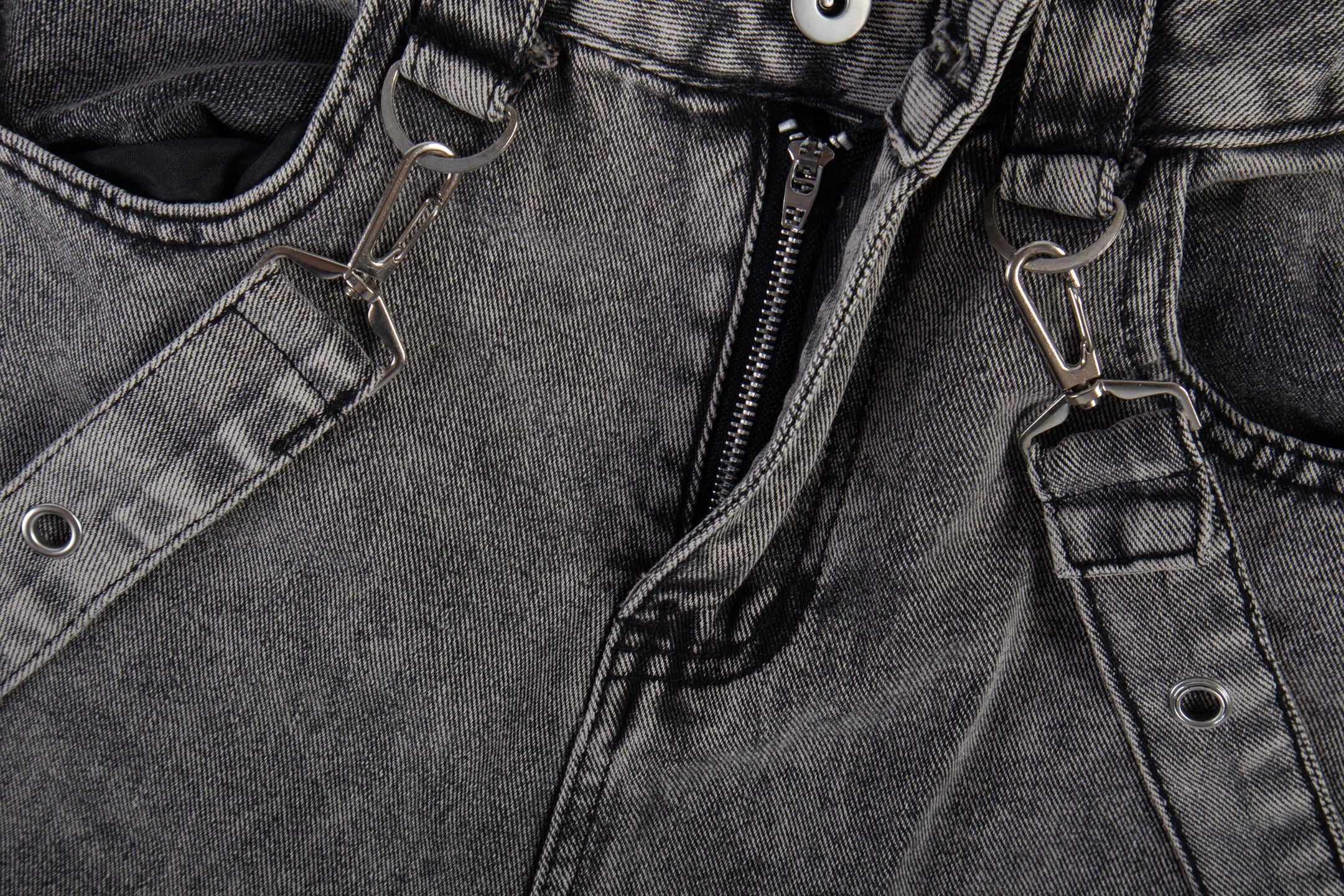 Omirad Deconstructed Strap Cargo Jeans