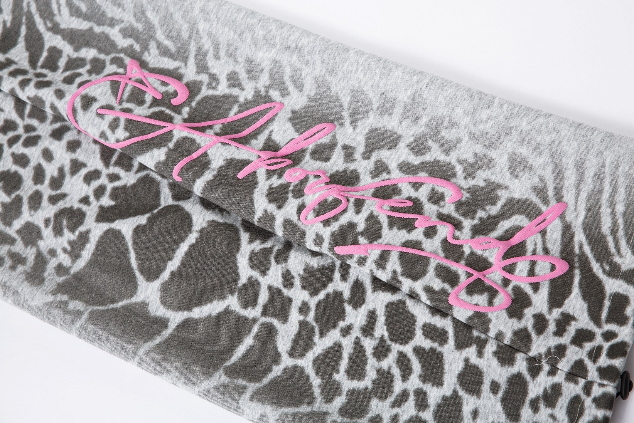 Omirad Leopard Fade Wide-Leg Sweatpants