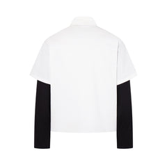 Omirad Tribal Flame Layered Shirt