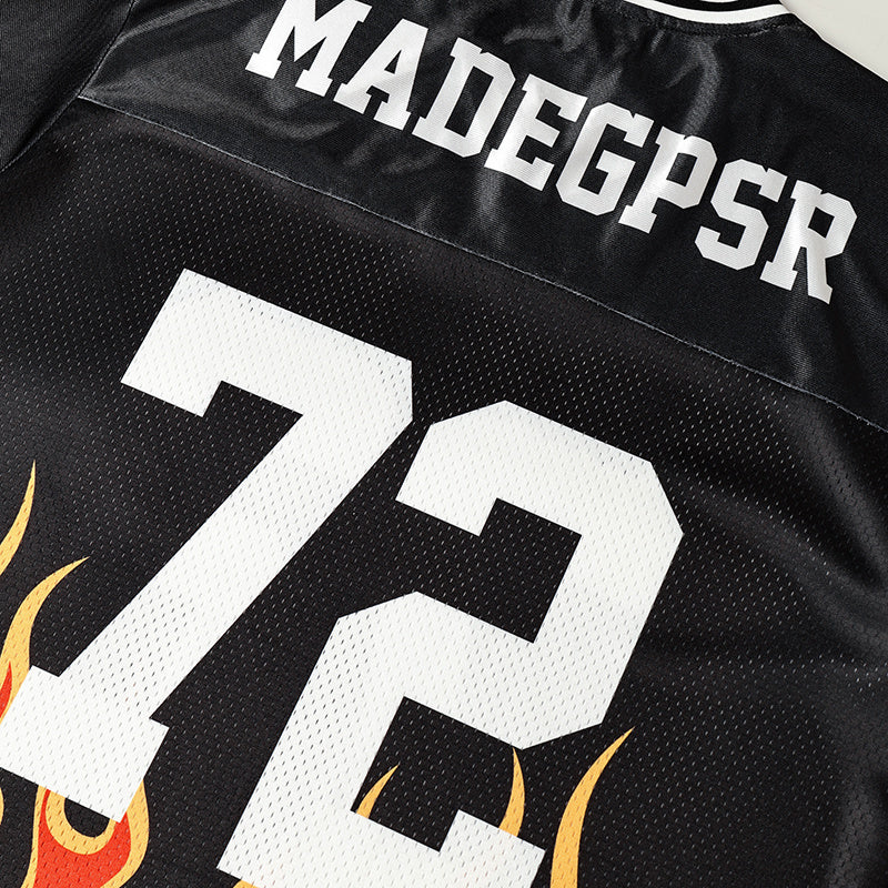 Omirad Flame Number Performance Jersey
