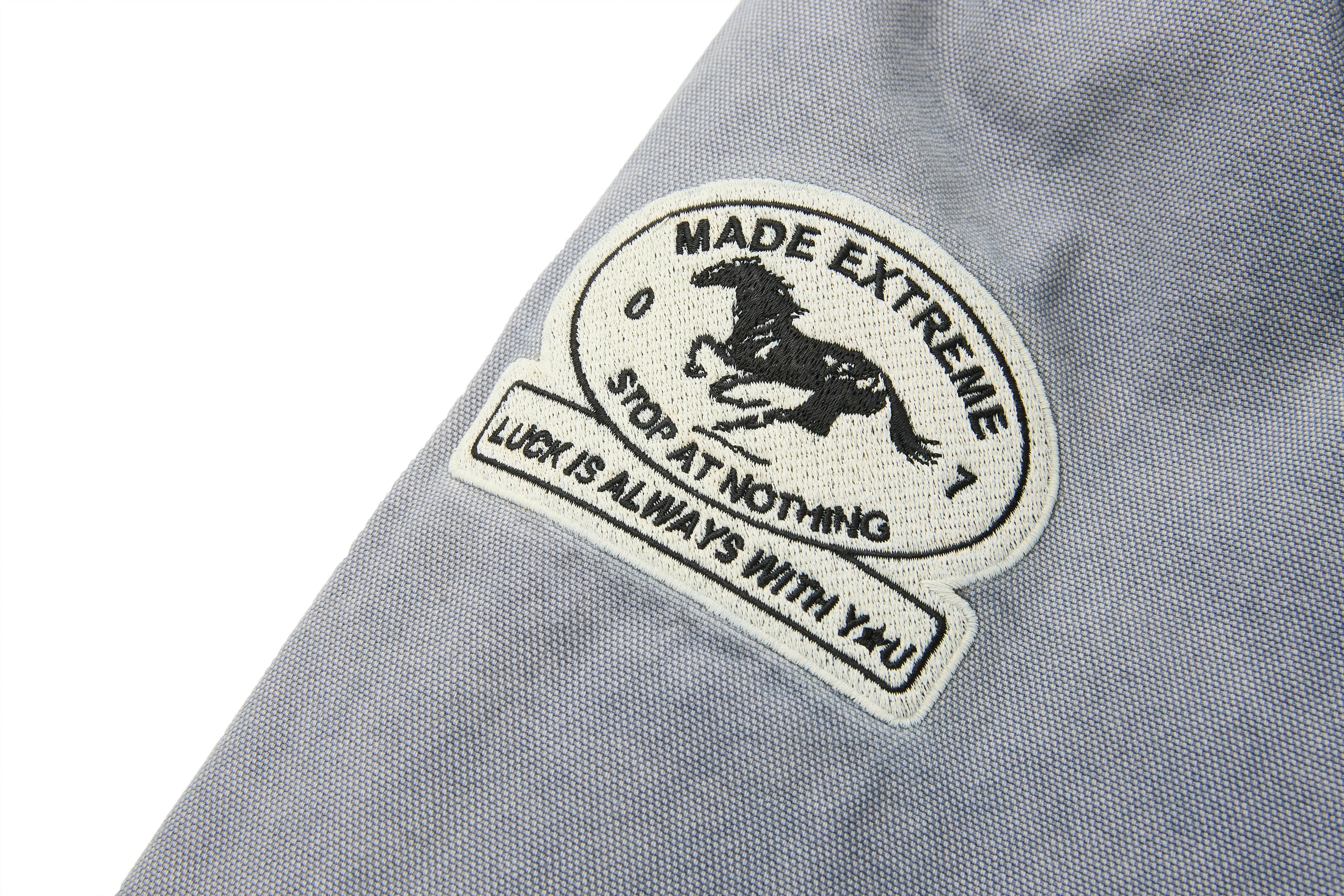 Omirad Vintage Washed Varsity Jacket