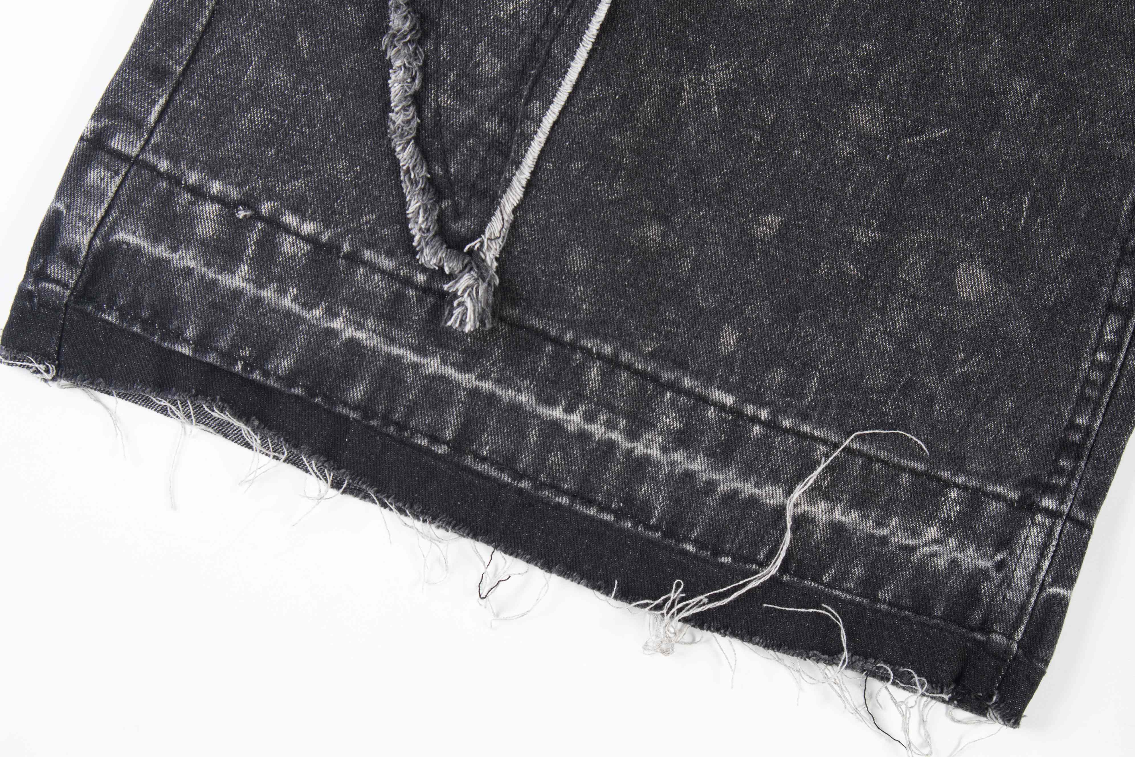 Omirad Distressed Panel Baggy Jeans