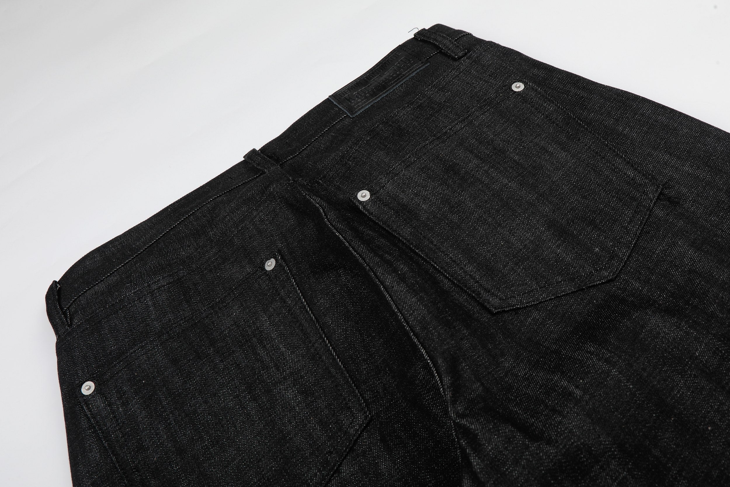 Omirad Raw Denim Wide-Leg Jeans