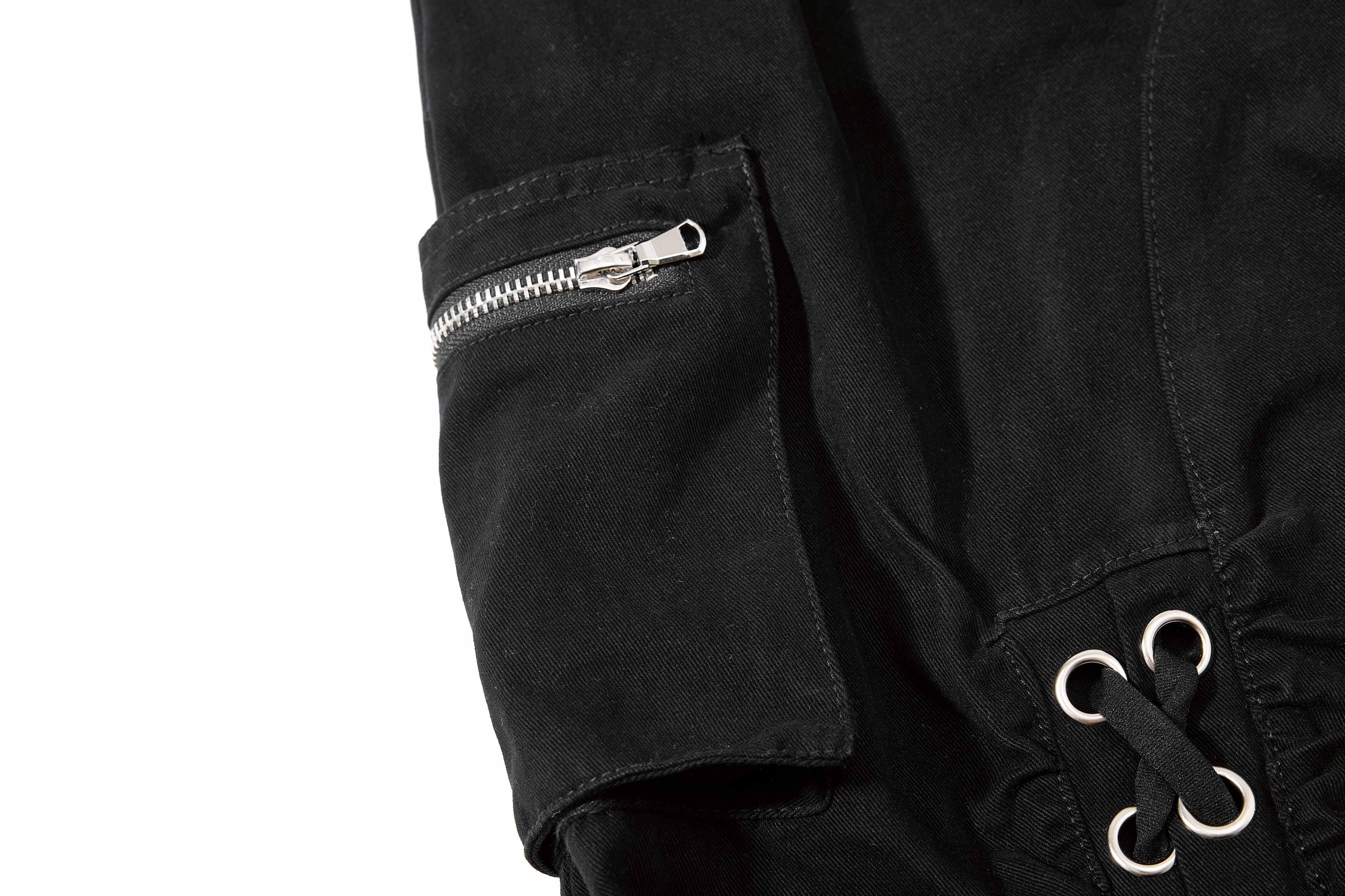 Omirad Lace-Up Utility Cargo Shorts