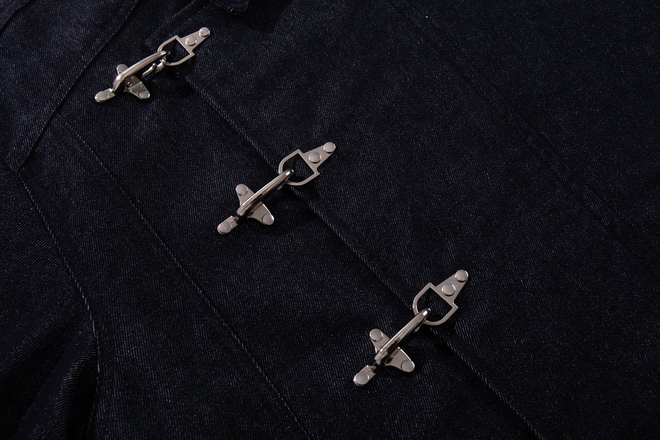 Omirad Buckle Detail Denim Jacket