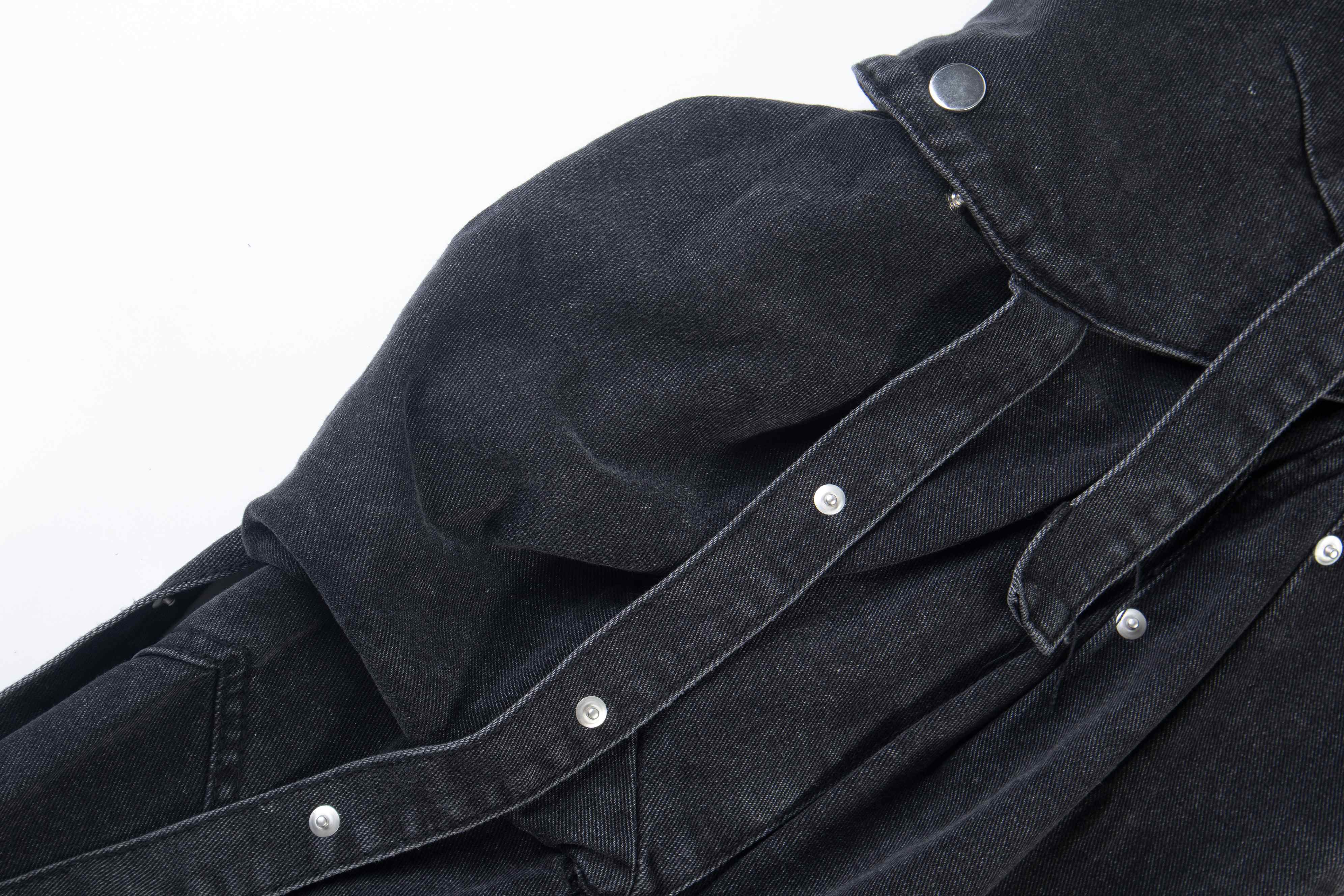 Omirad Multi-Pocket Baggy Denim Jeans