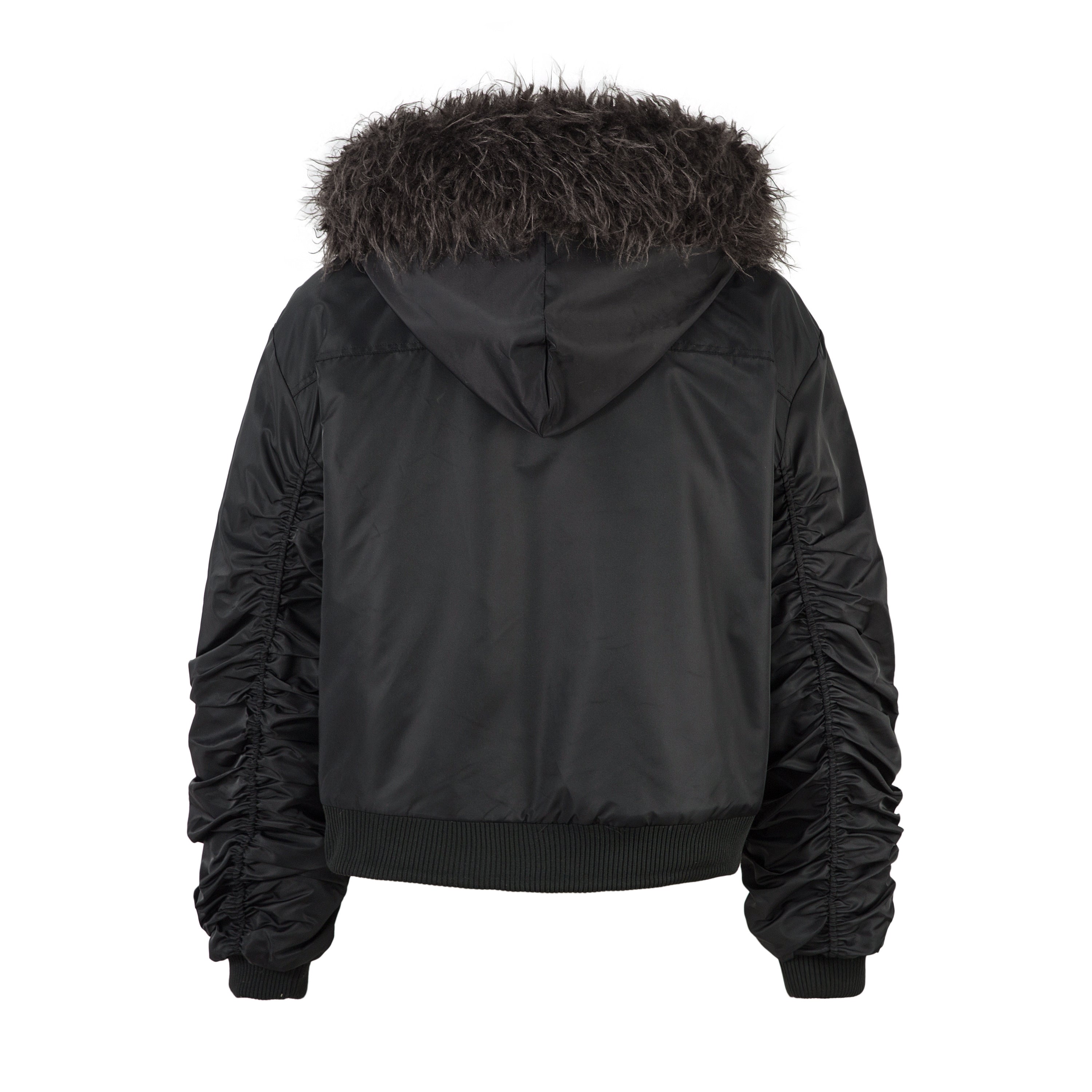 Omirad Toggle-Lock Fur Hood Jacket