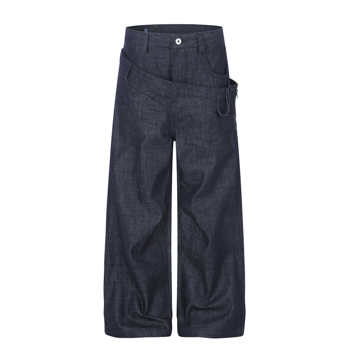Omirad Layered Waist Wide-Leg Jeans