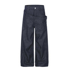 Omirad Layered Waist Wide-Leg Jeans