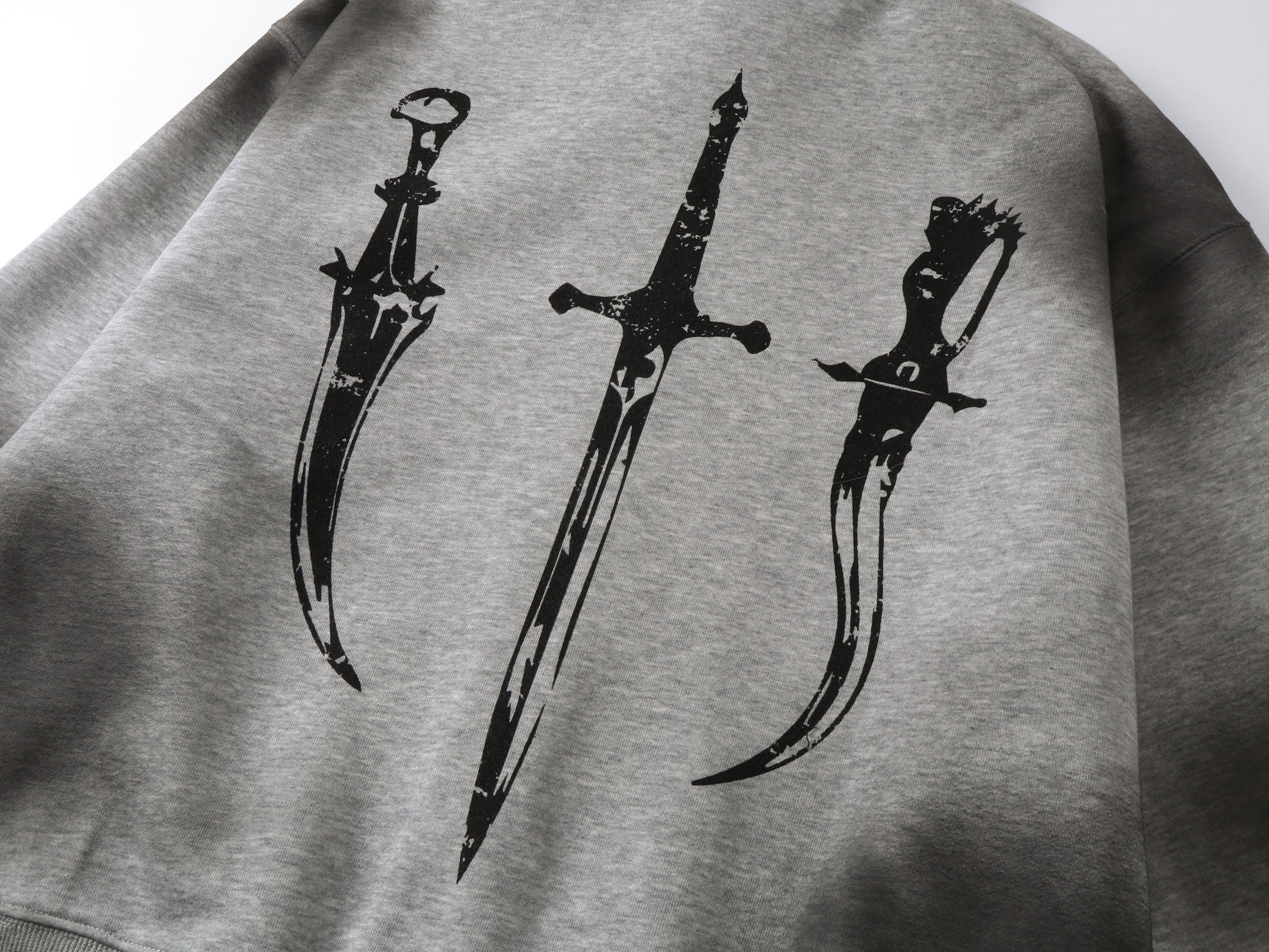 Omirad Gothic Fur-Trim Zip-Up Hoodie