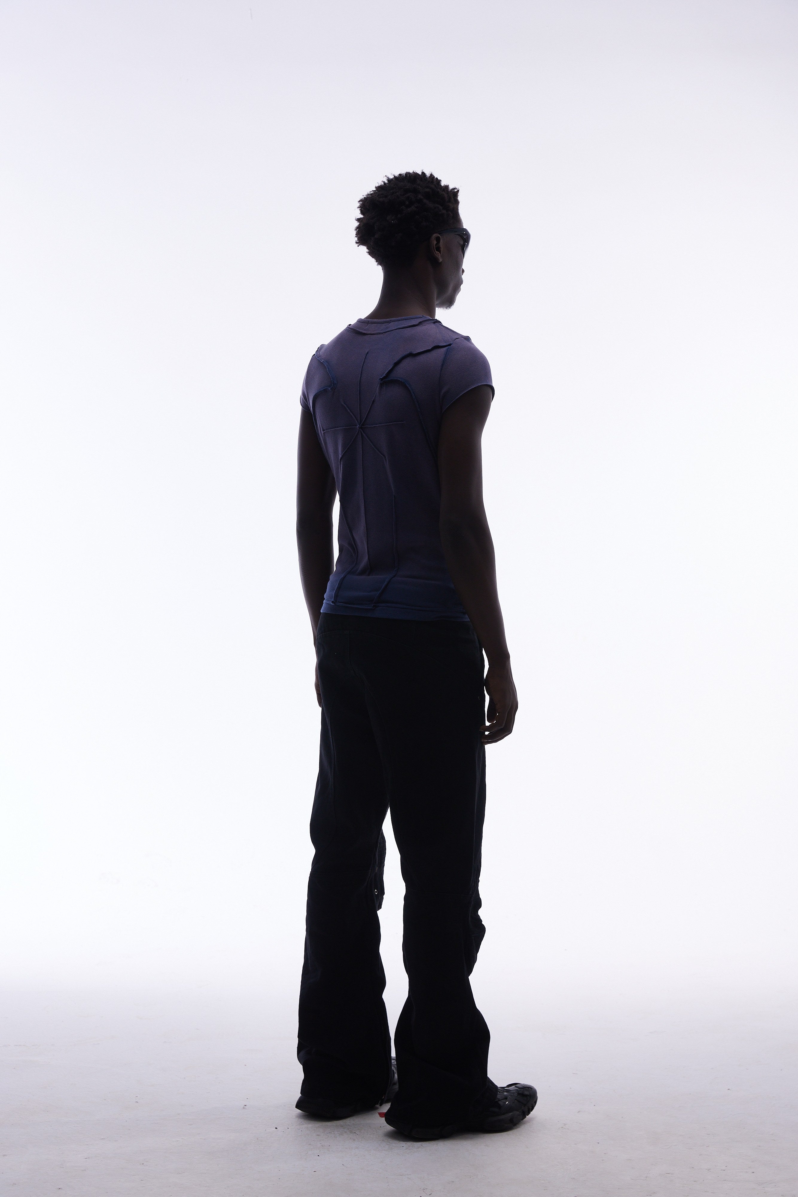 Omirad Raw Seam Washed Sleeveless Tee