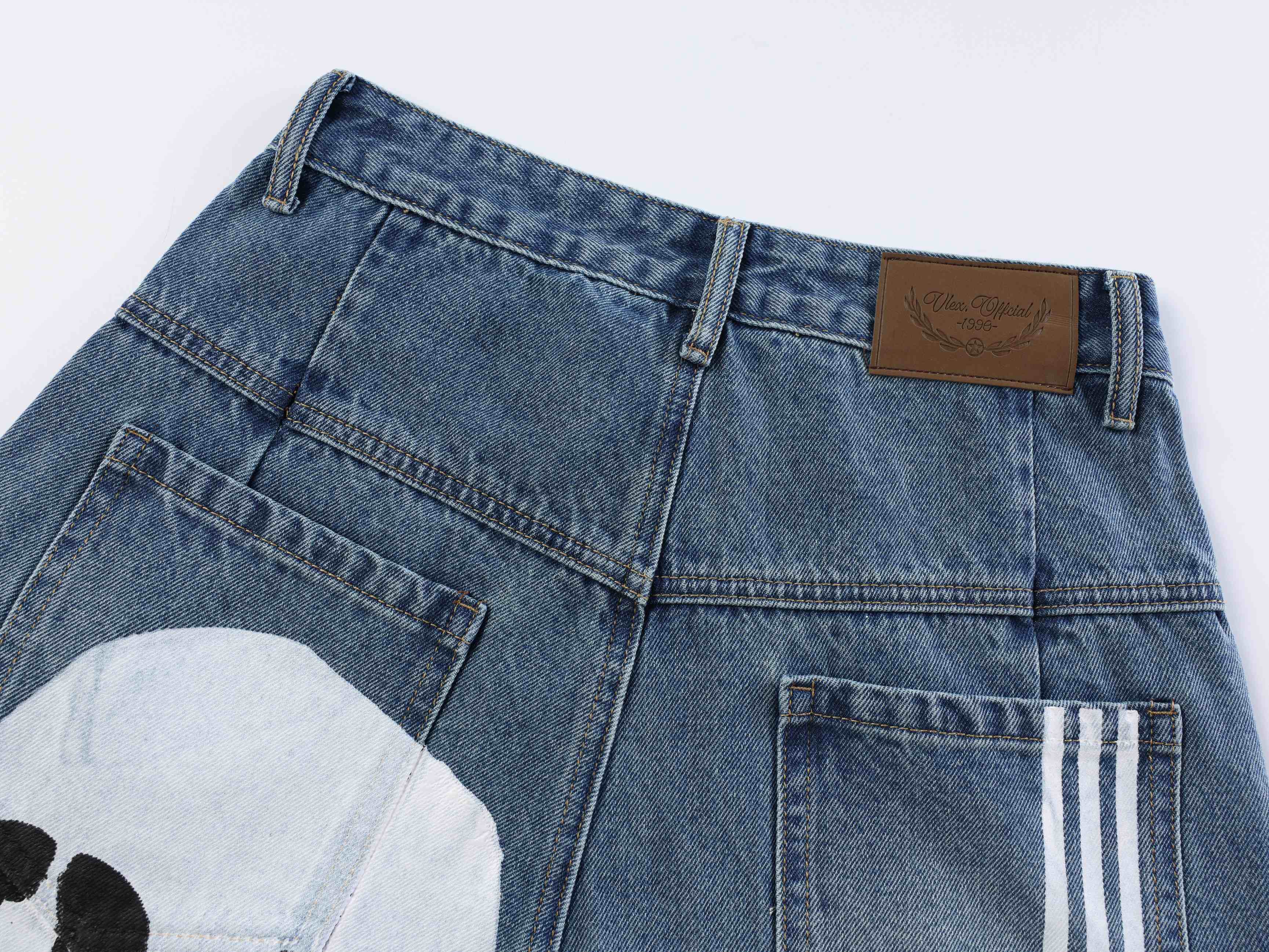 Omirad 1990 Graphic Wide-Leg Jeans