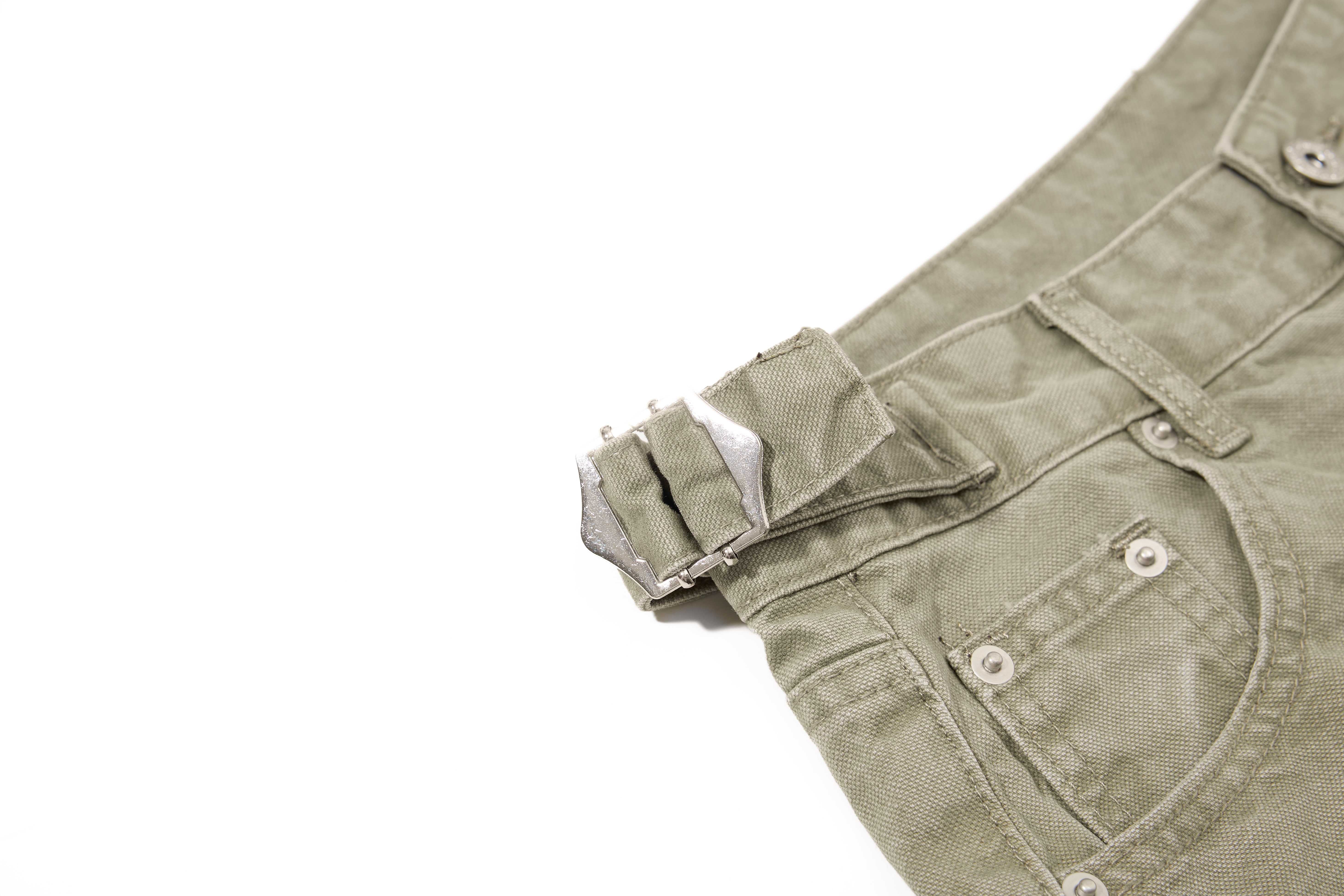 Omirad Vintage Wide-Leg Denim Shorts
