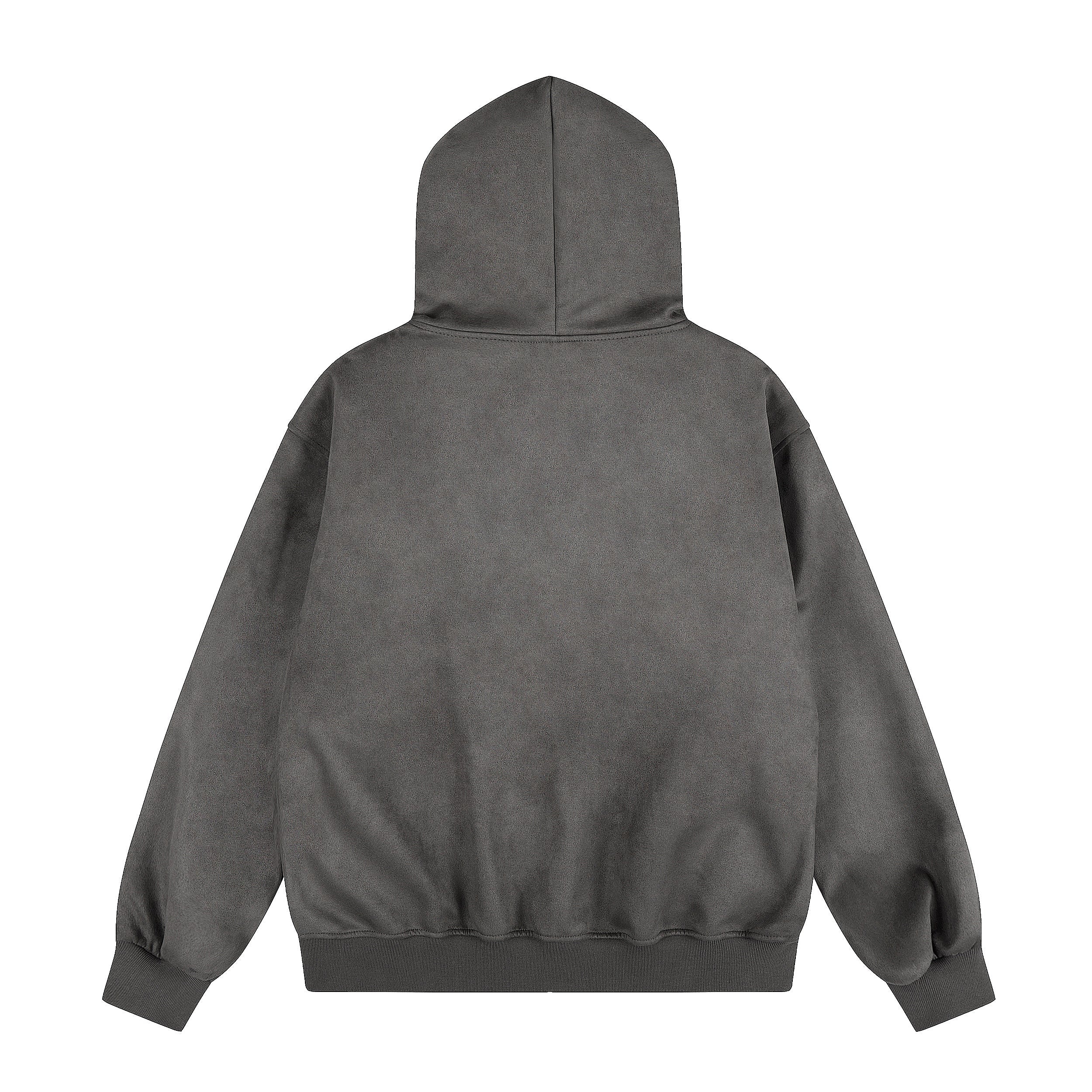 Omirad Graphic Faux-Fur Hooded Zip Jacket