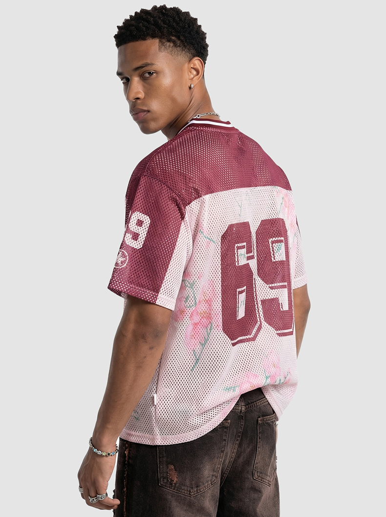 Omirad “Blossom 69” Mesh Jersey T-Shirt