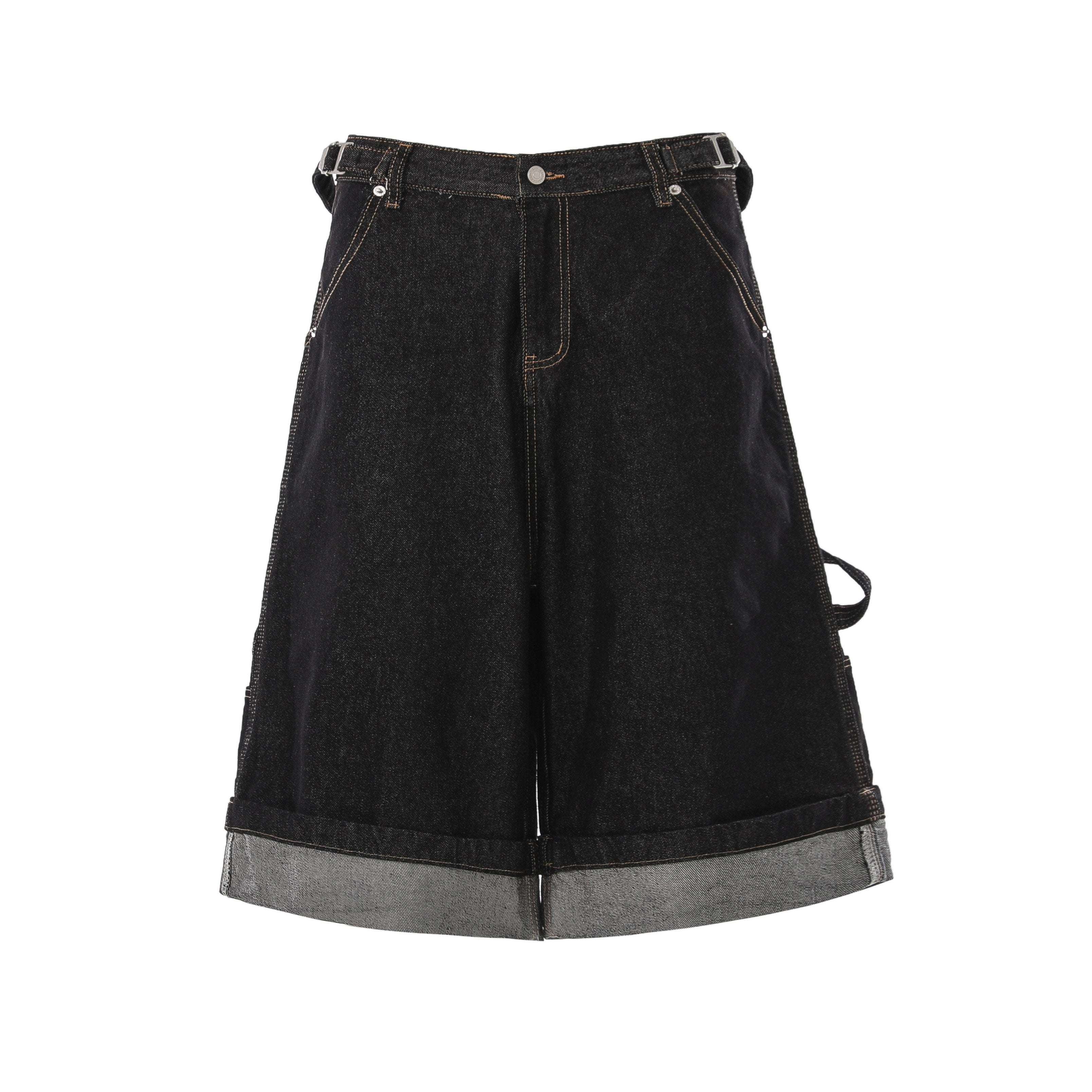 Omirad “Raw Edge Denim Cargo Shorts”