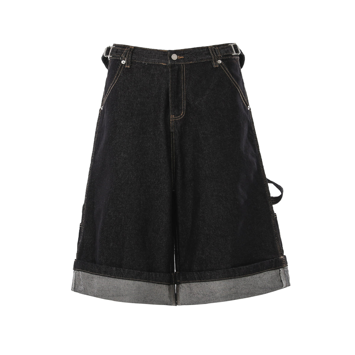 Omirad “Raw Edge Denim Cargo Shorts”