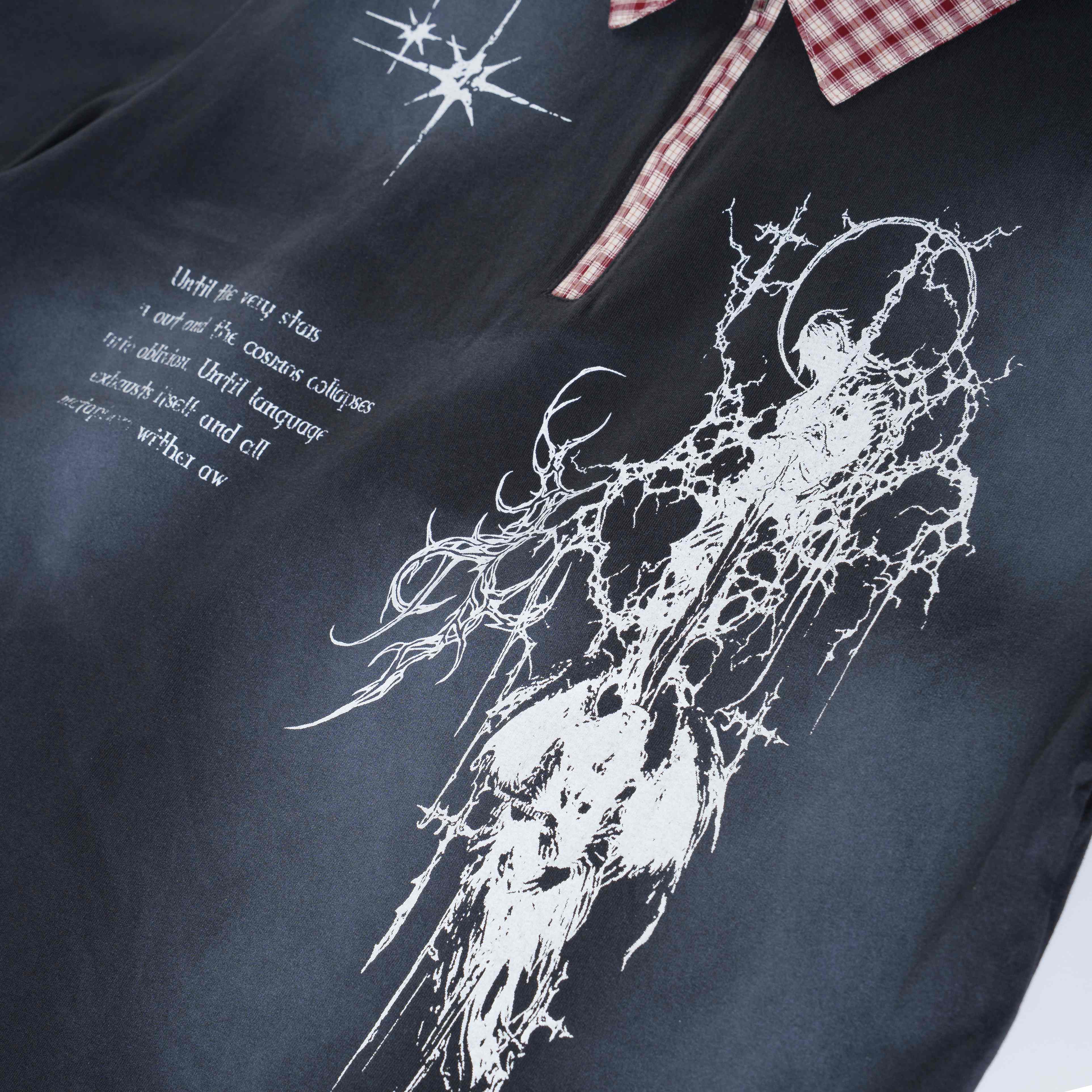 Omirad Cosmic Distressed Polo