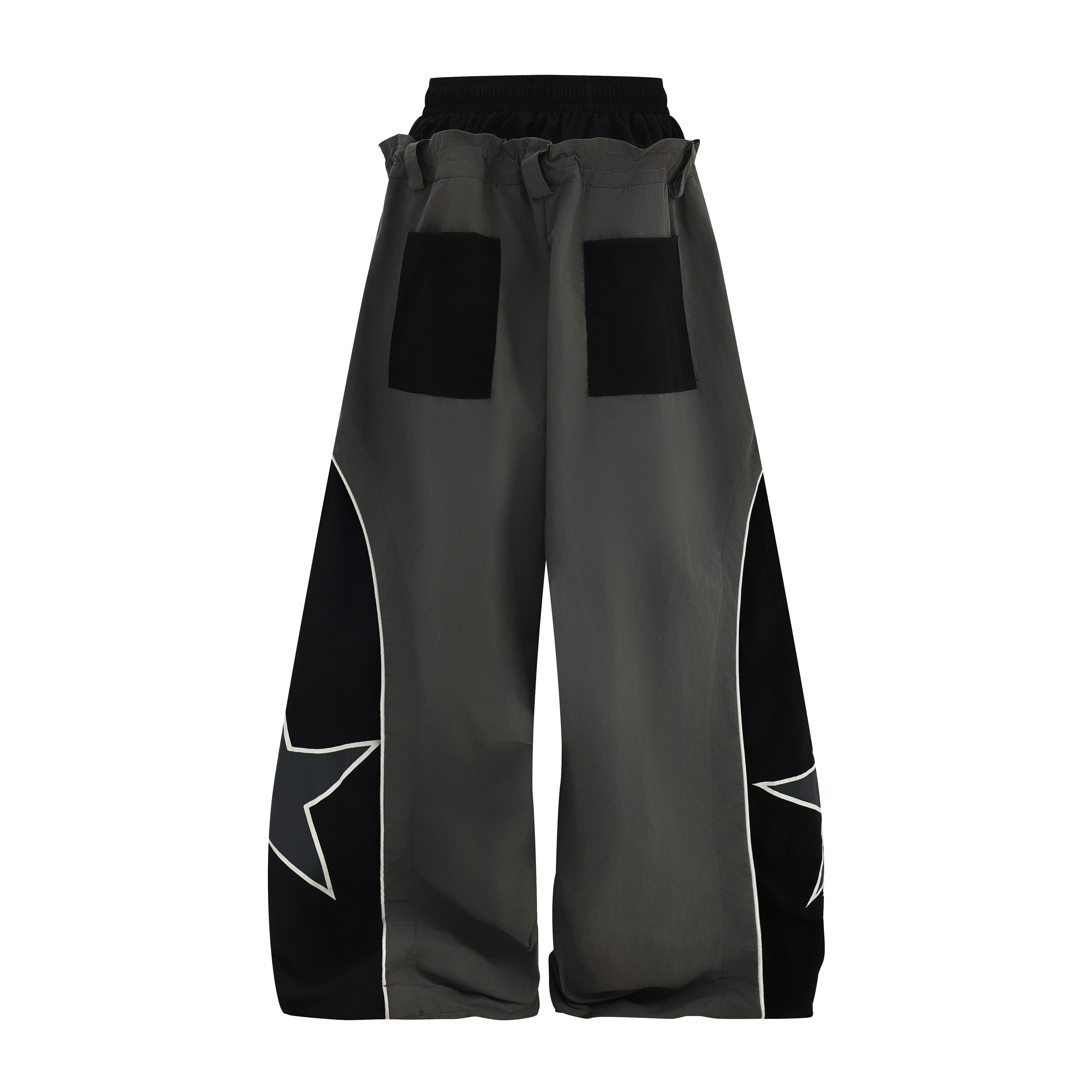 Omirad Star Panel Wide-Leg Sweatpants