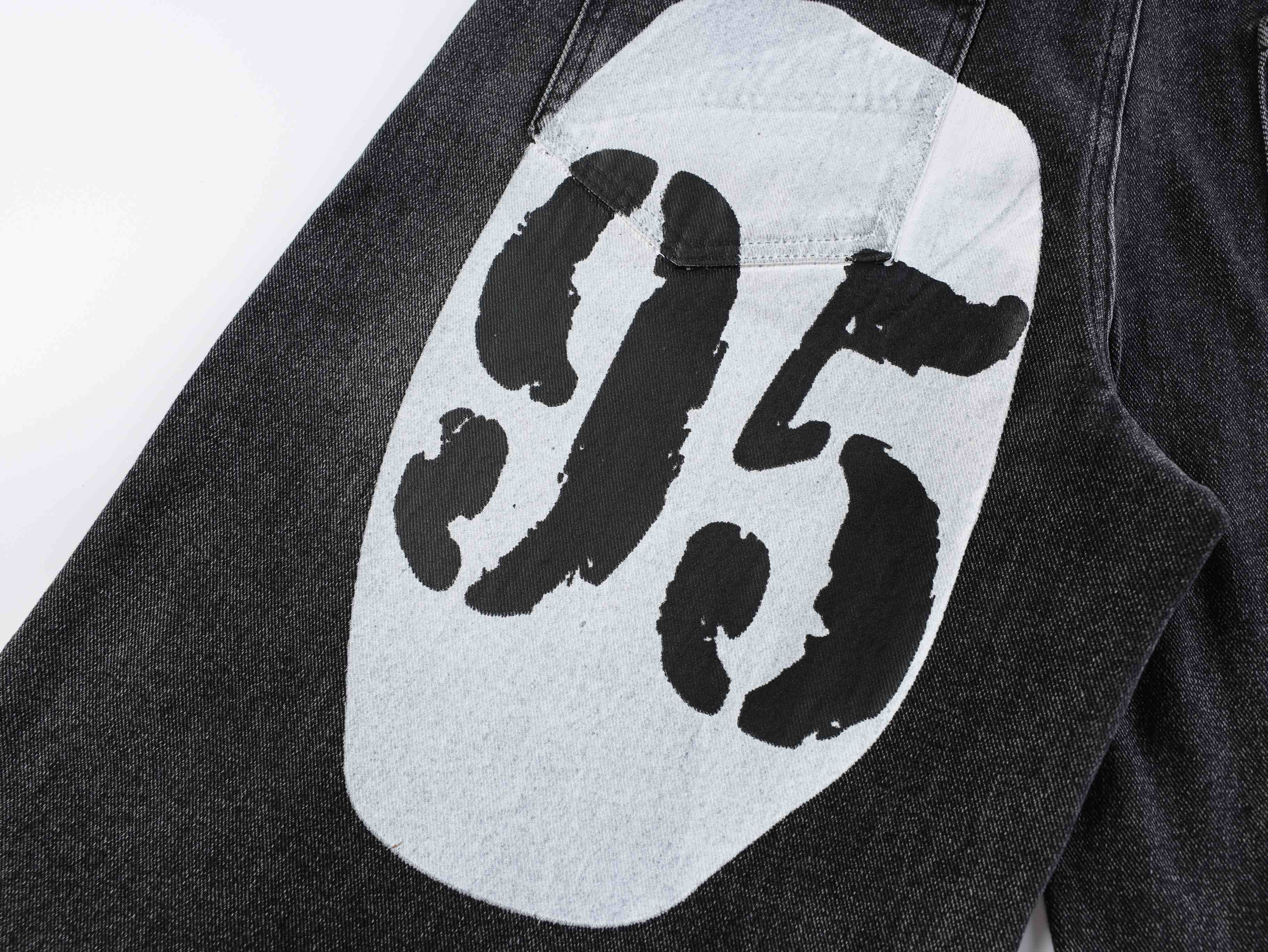 Omirad 1990 Graphic Wide-Leg Jeans