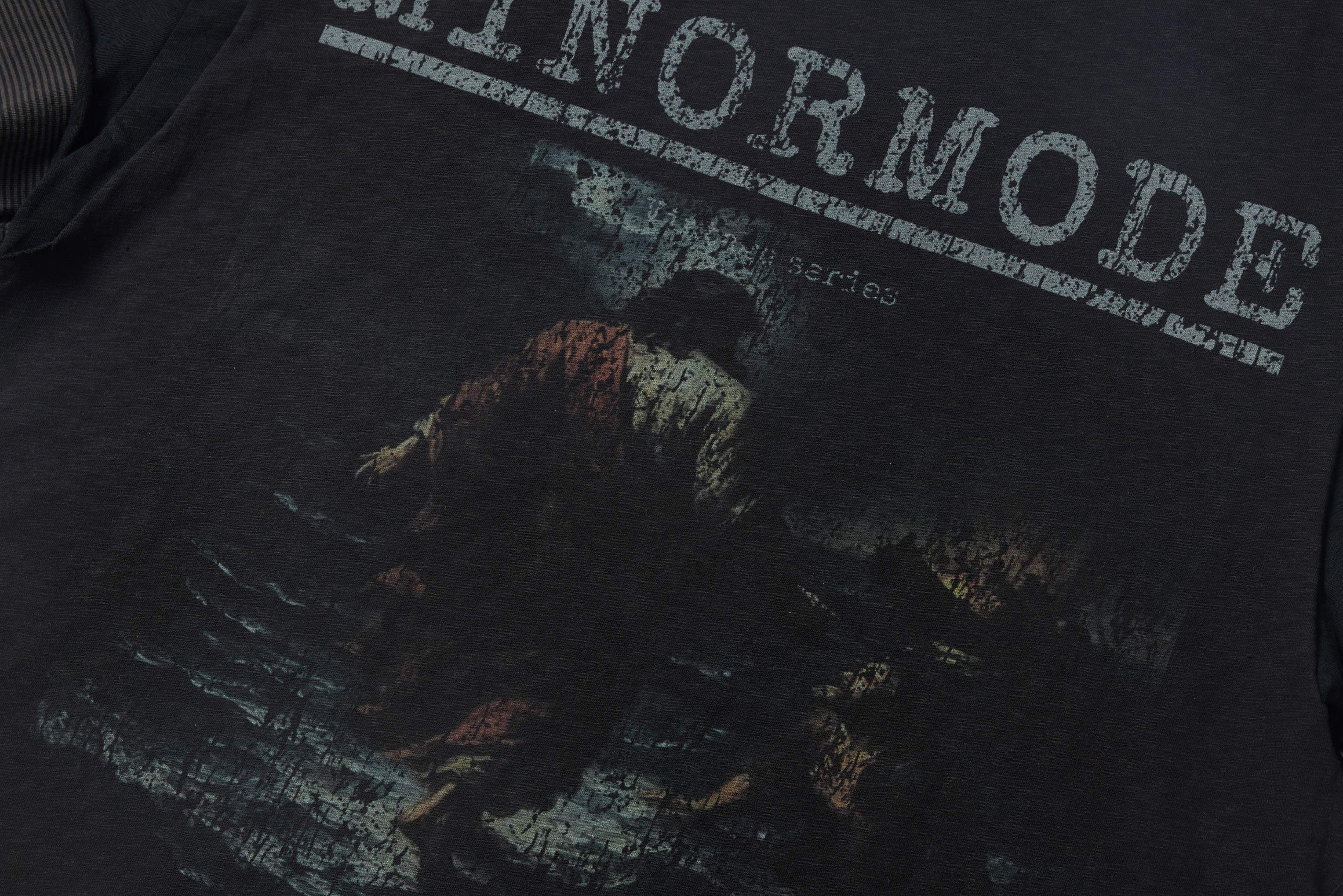 Omirad Distressed Layered Graphic Tee