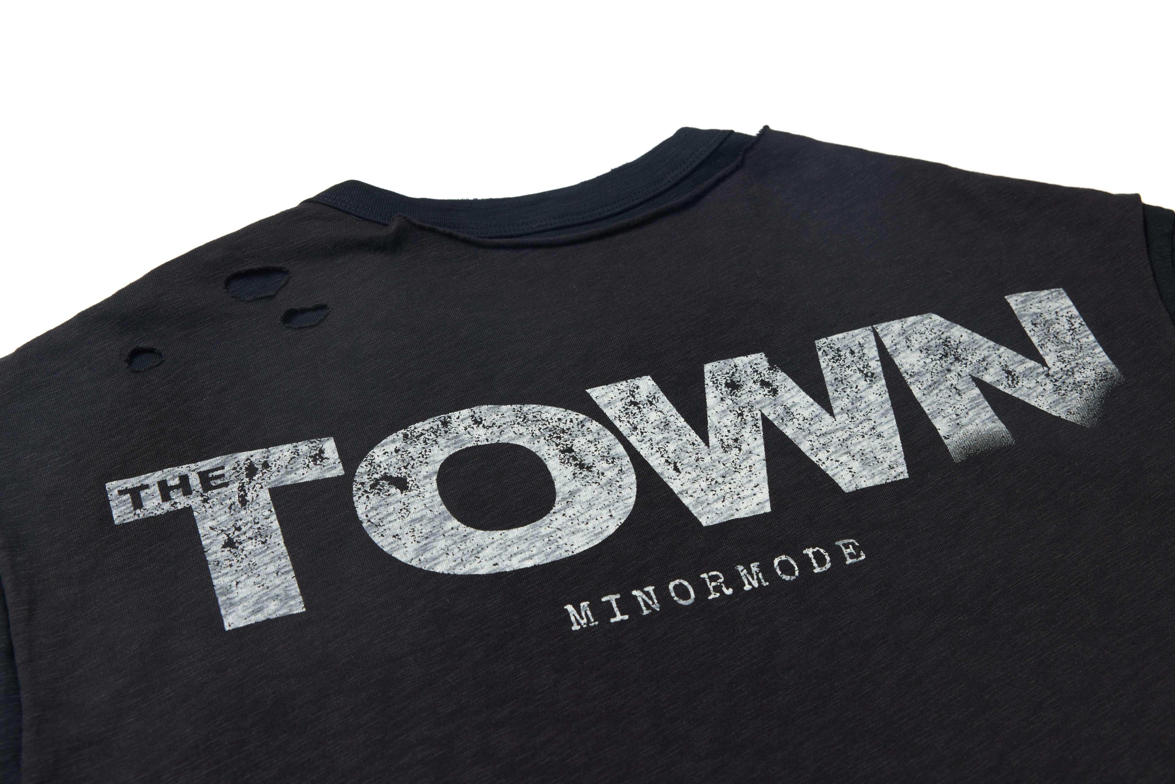 Omirad Distressed Layered Graphic Tee