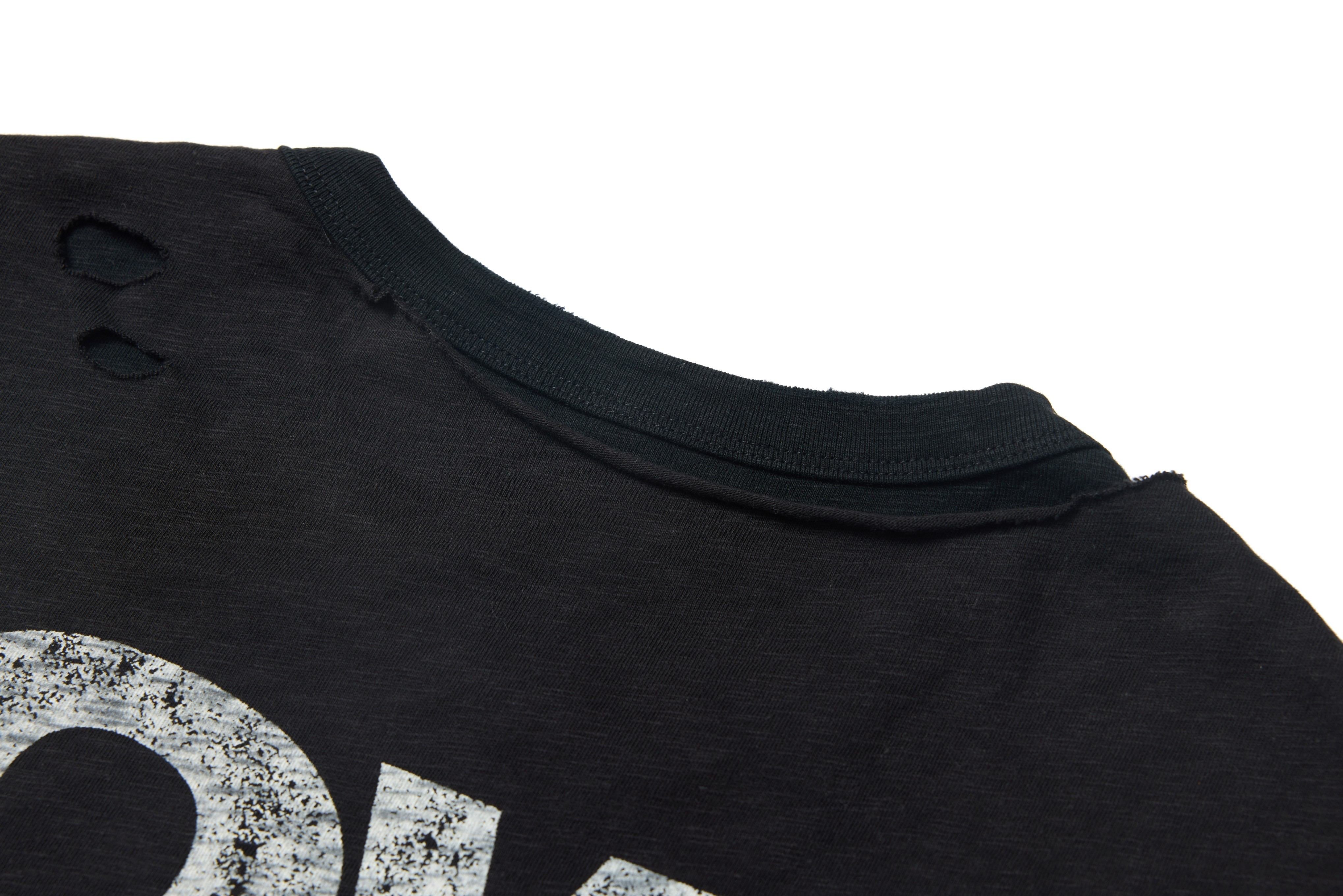 Omirad Distressed Layered Graphic Tee