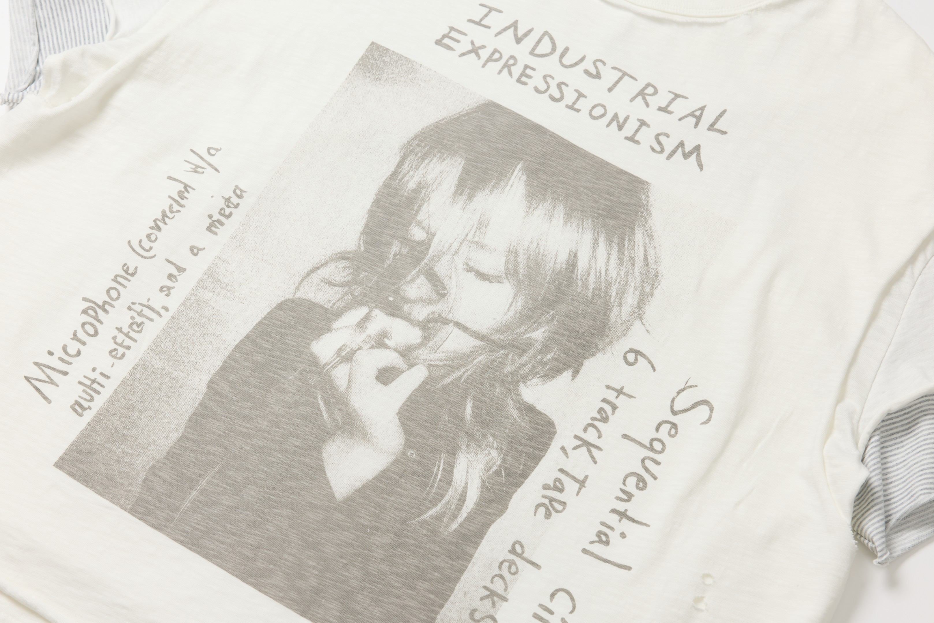 Omirad Layered Distressed Graphic Tee