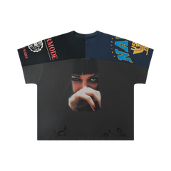 Omirad Distressed Panel Graphic Tee
