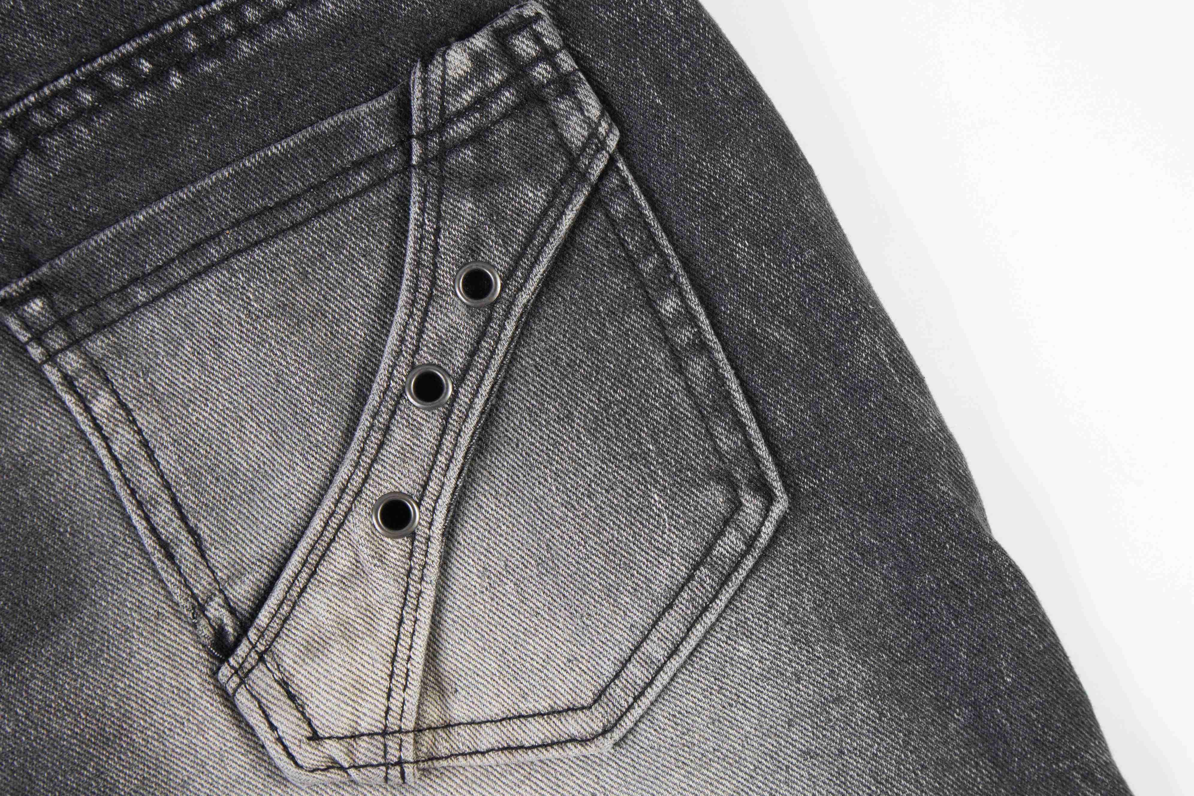 Omirad Distressed Panel Baggy Jeans