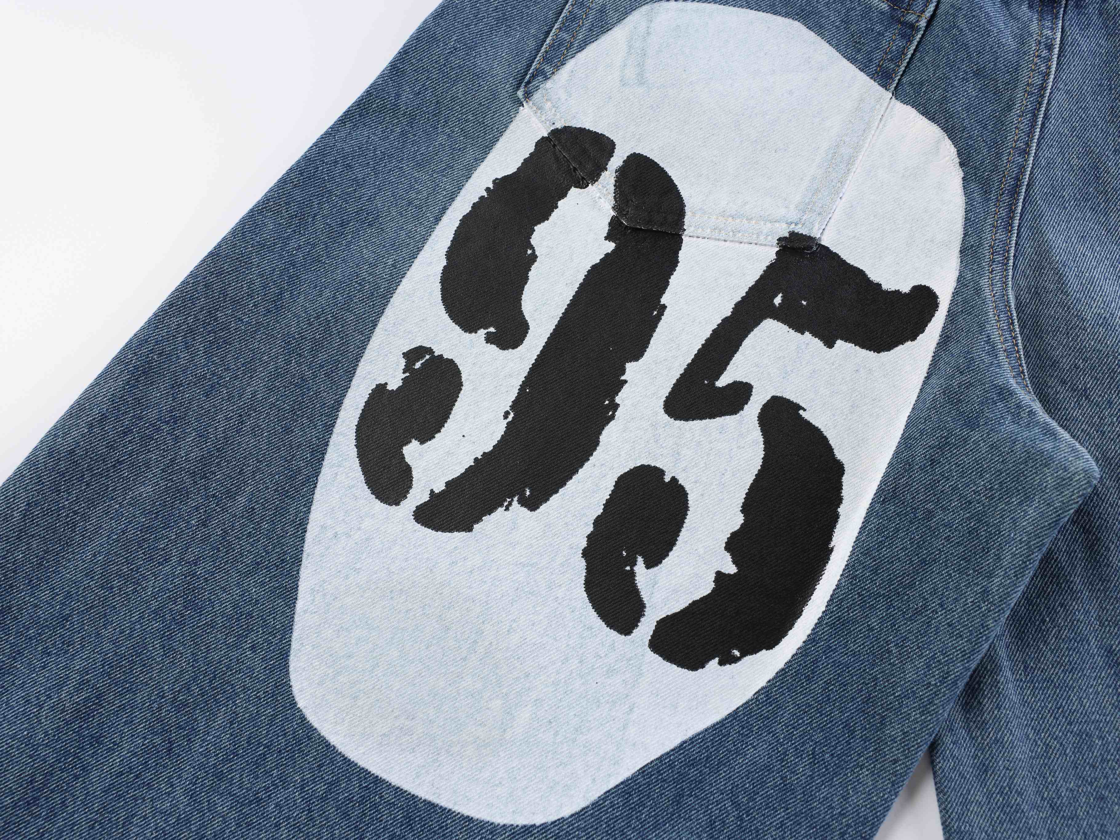 Omirad 1990 Graphic Wide-Leg Jeans