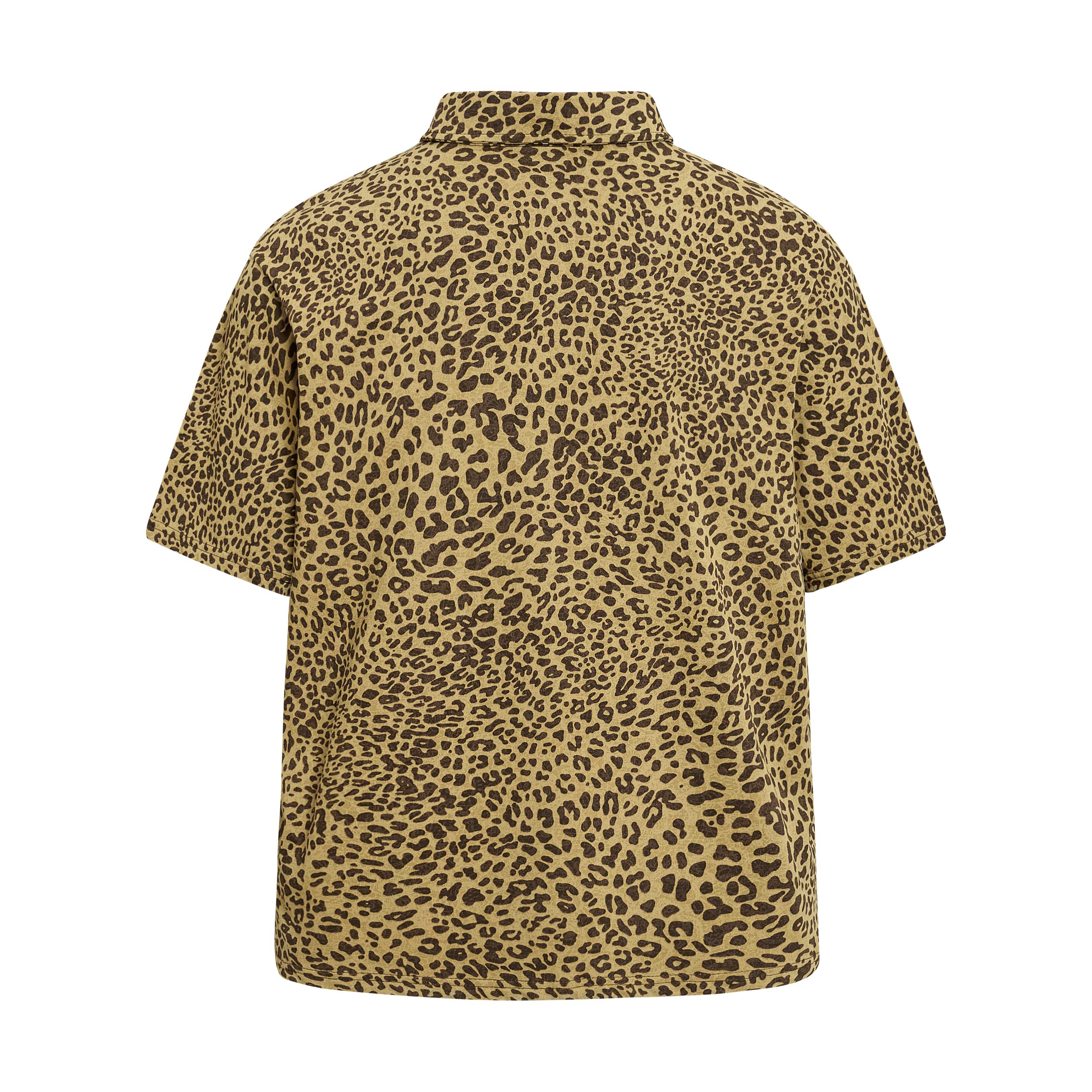 Omirad Leopard Vintage Polo Tee