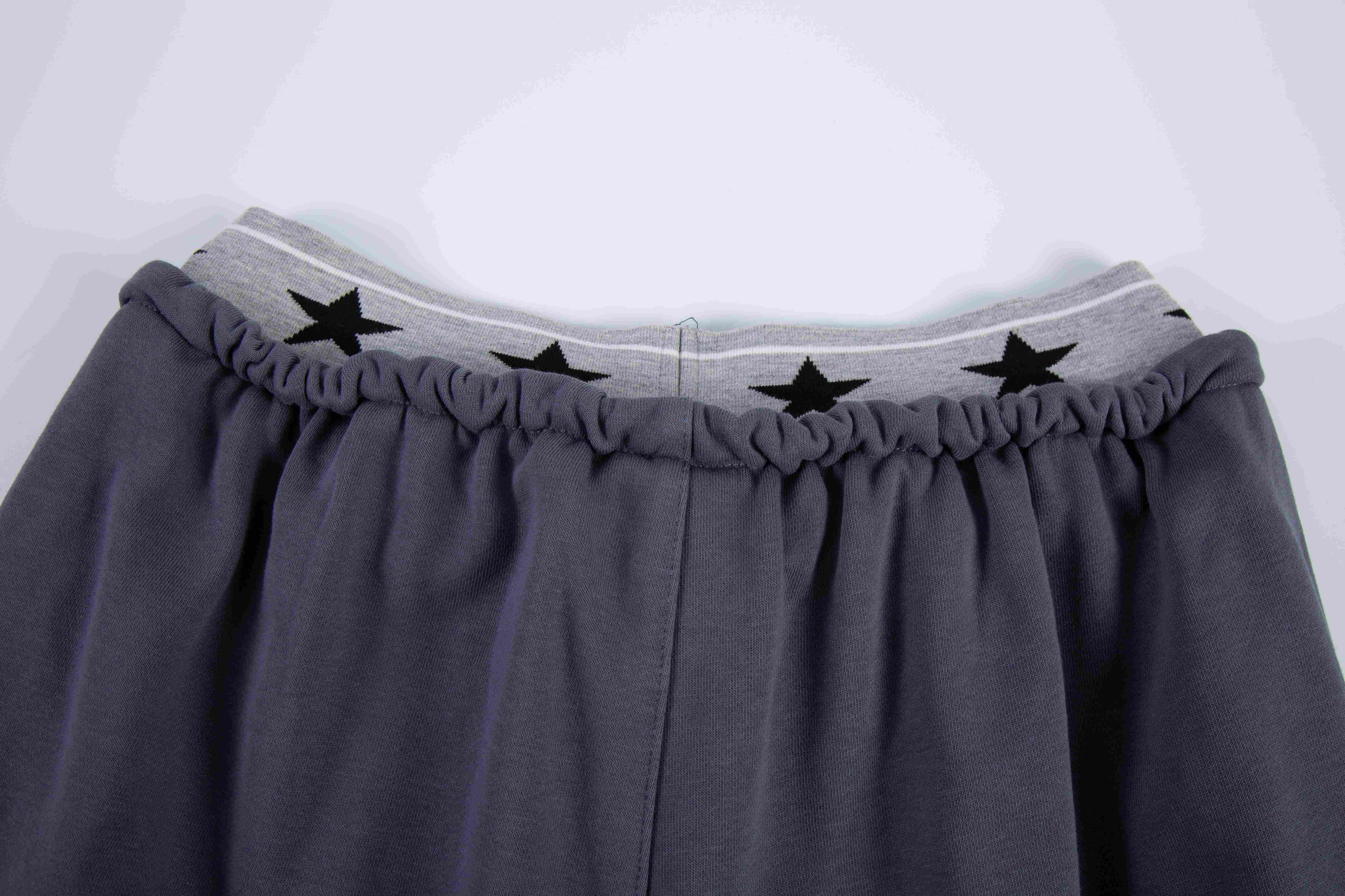 Omirad Star Patch Wide-Leg Sweatpants