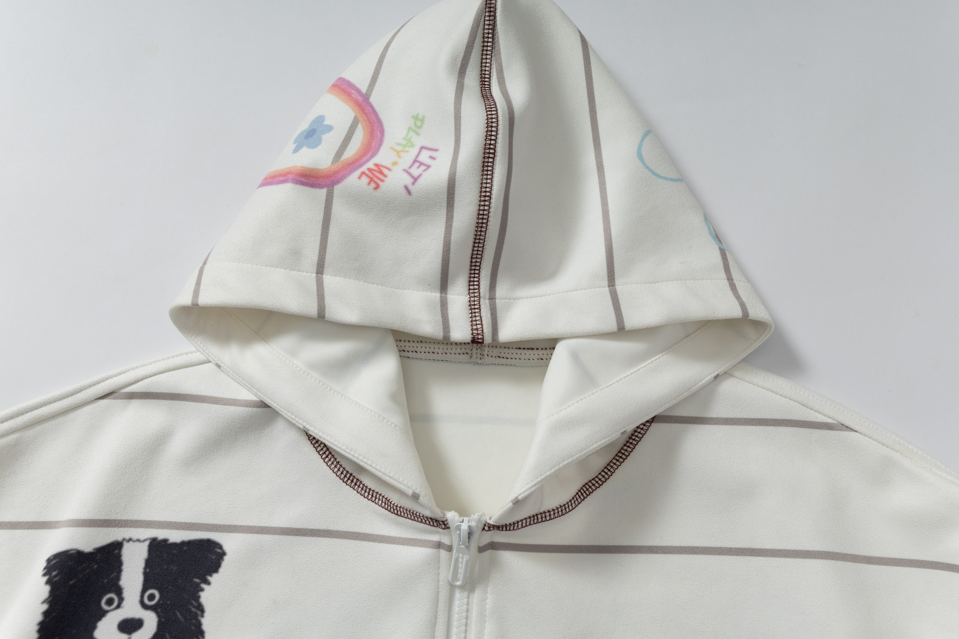 Omirad All-Over Graphic Zip Hoodie