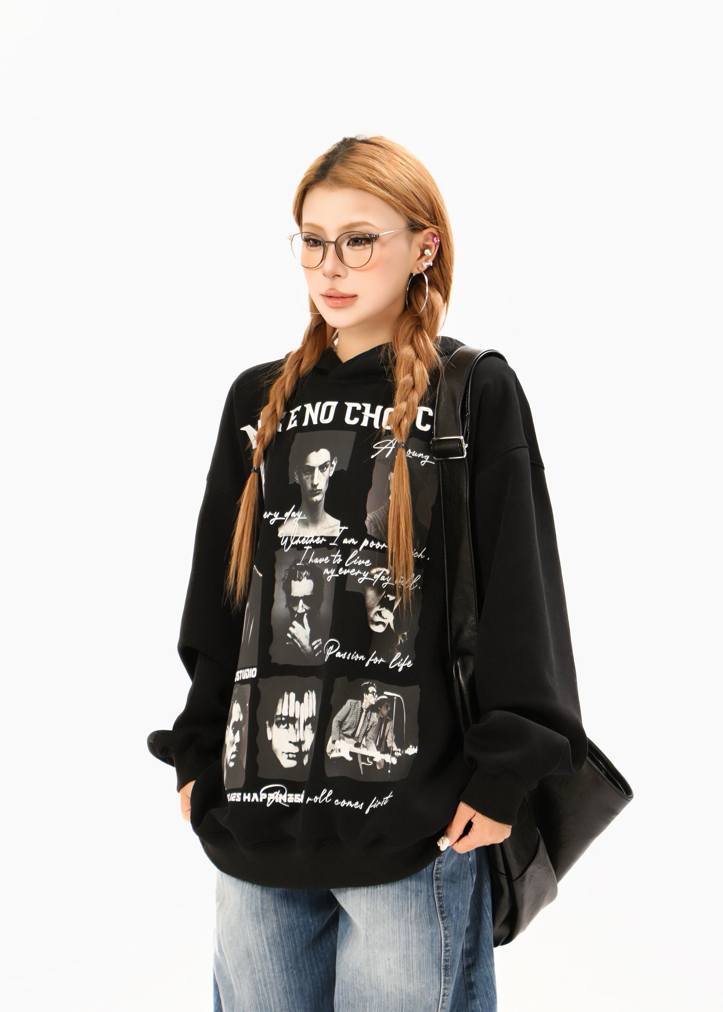 Omirad “Make No Choice” Graphic Hoodie