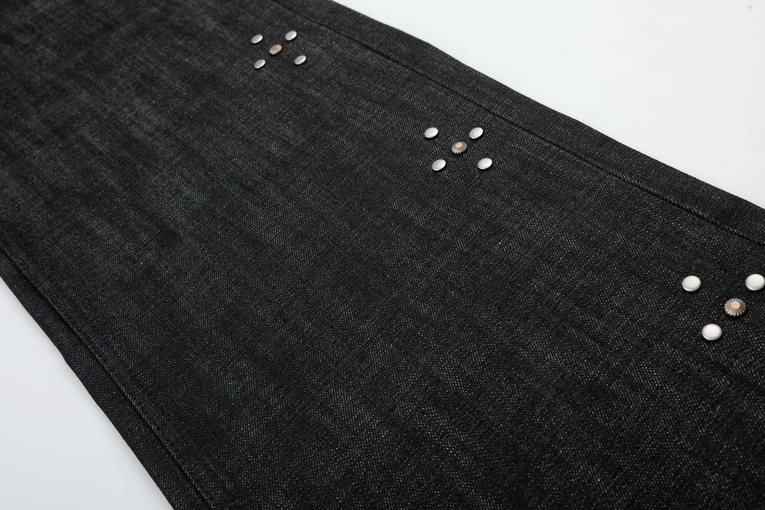 Omirad Raw Denim Wide-Leg Jeans