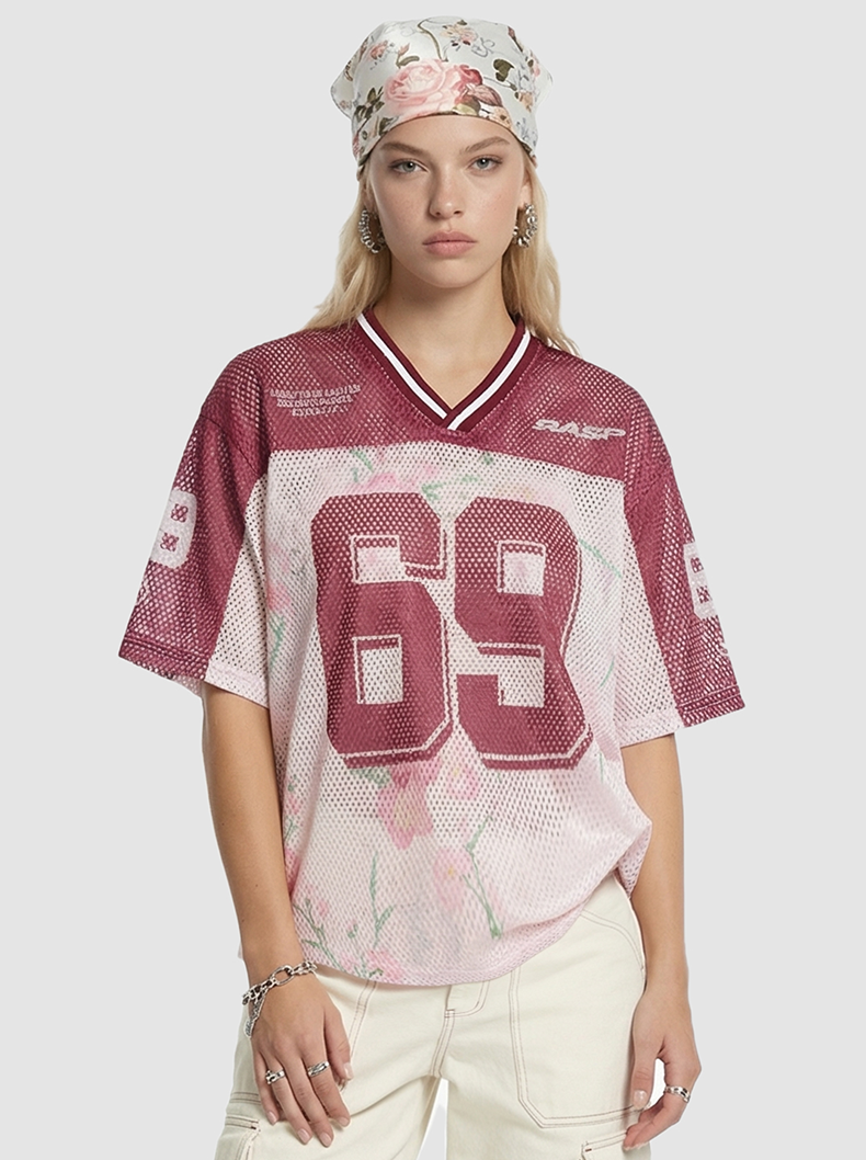 Omirad “Blossom 69” Mesh Jersey T-Shirt