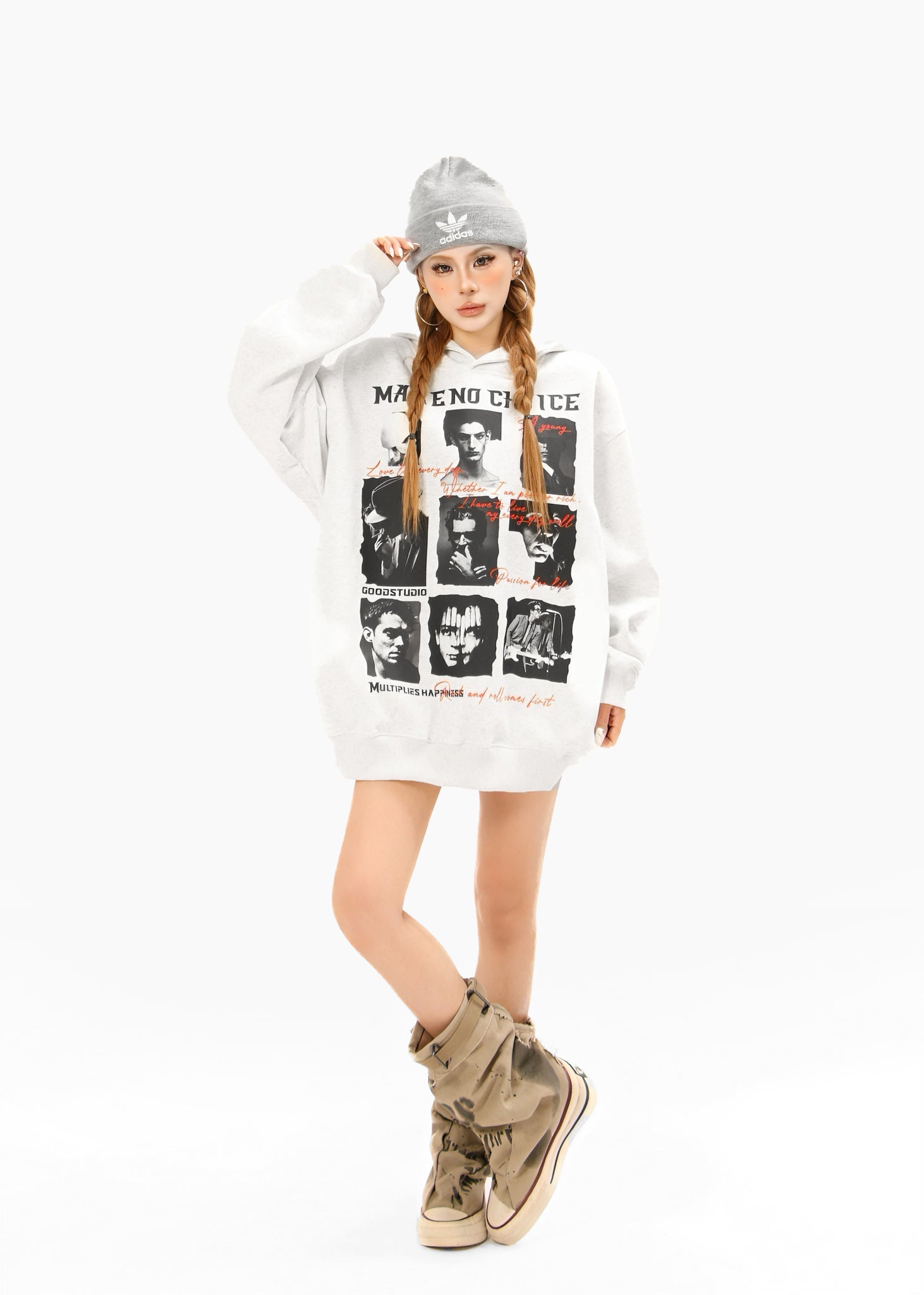 Omirad “Make No Choice” Graphic Hoodie