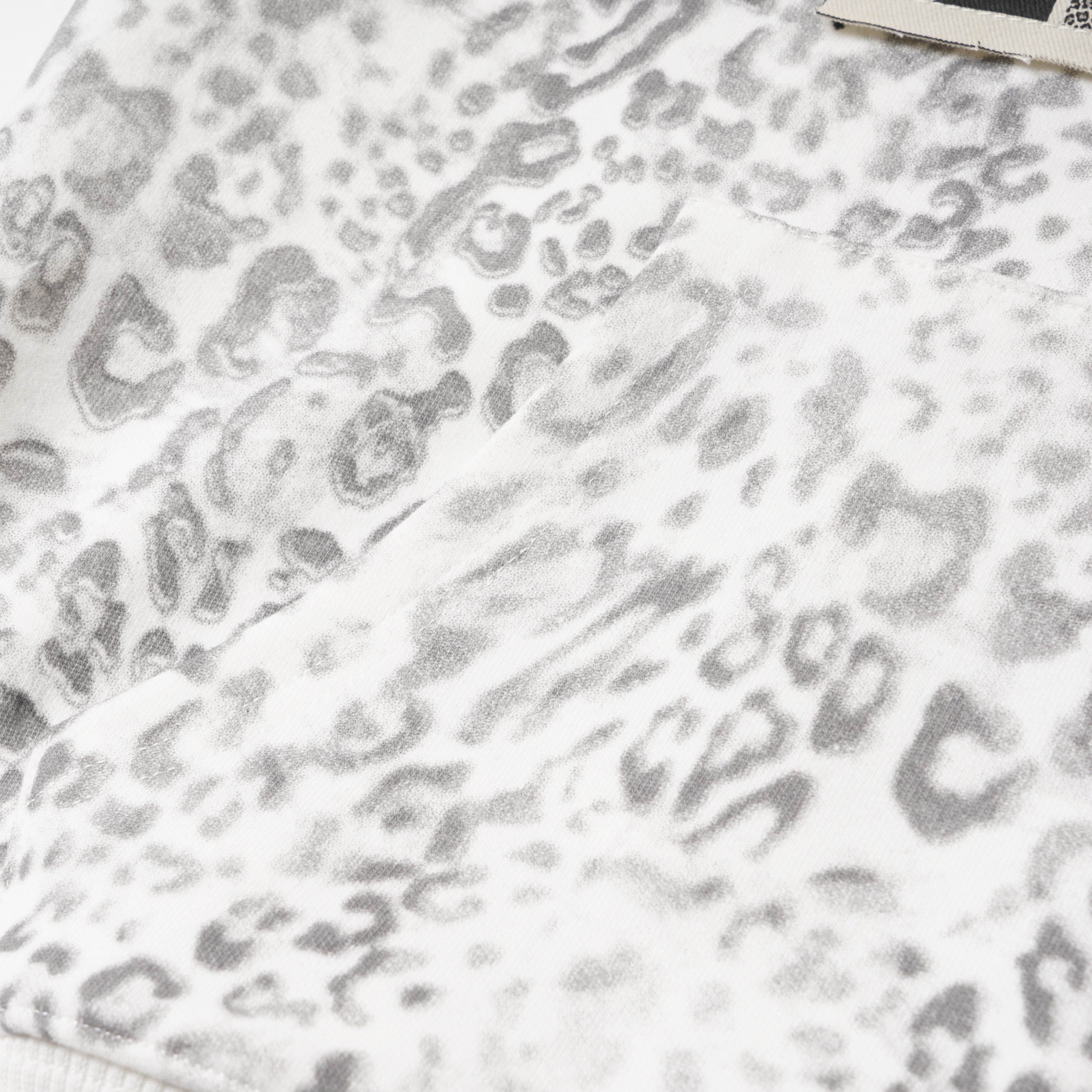 Omirad Leopard Print Zip-Up Hoodie