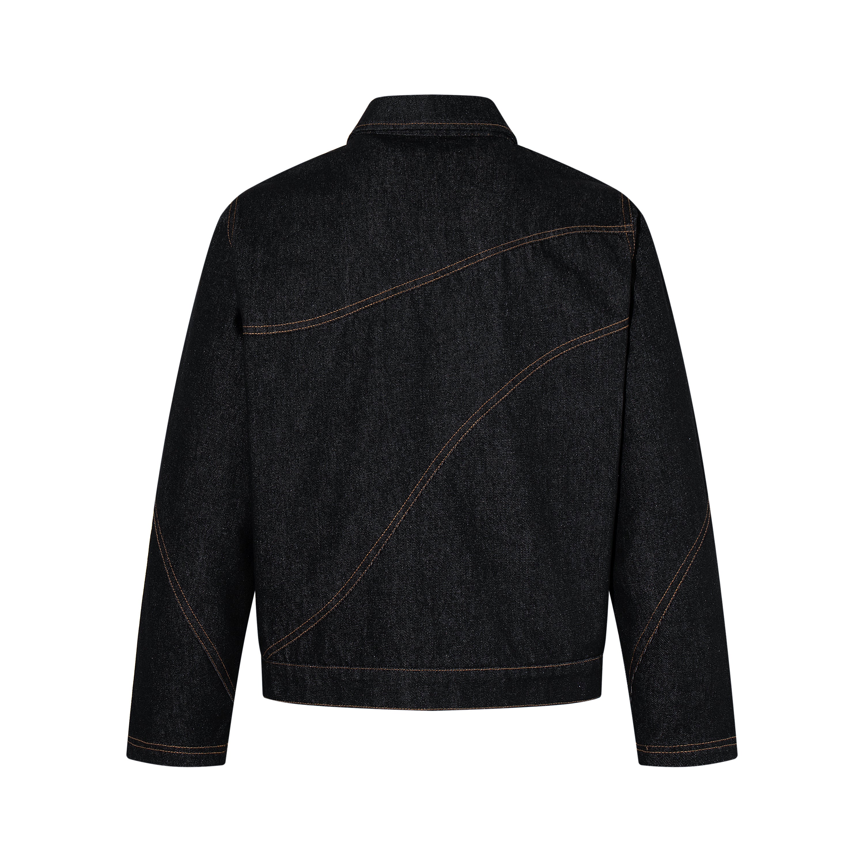 Omirad Curved Seam Denim Jacket