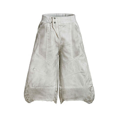 Omirad Moto Panel Denim Shorts